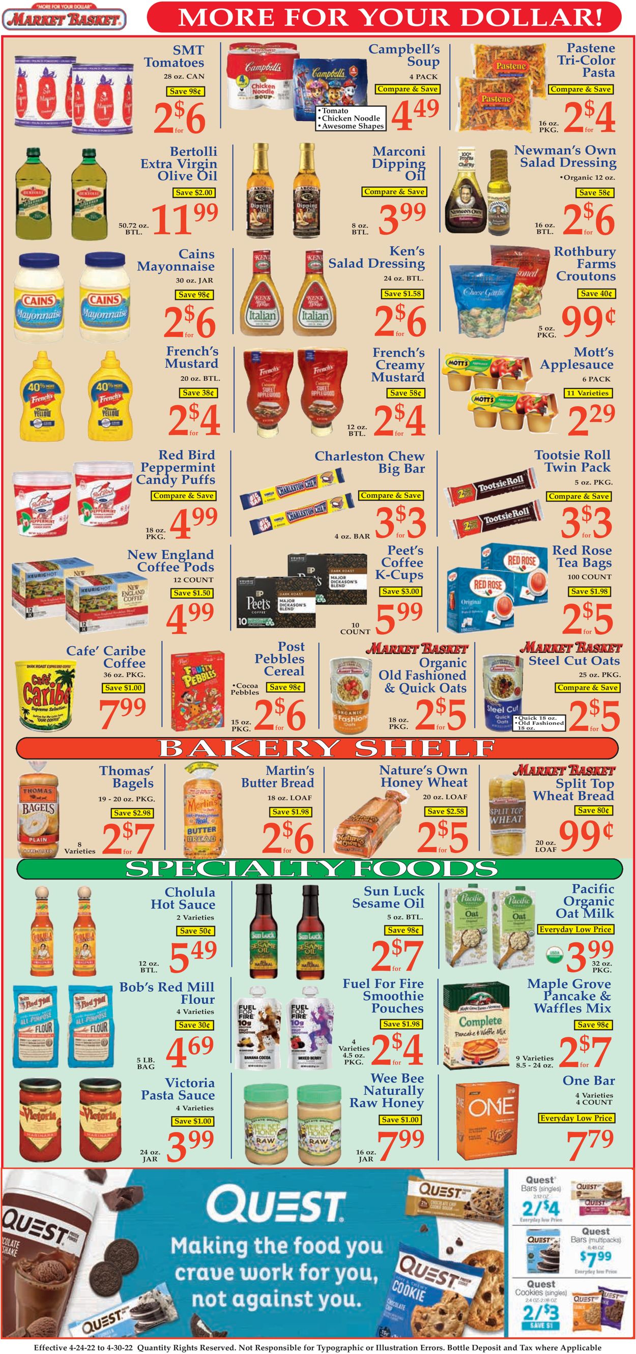 Market Basket Weekly Ad Circular - valid 04/24-04/30/2022 (Page 7)
