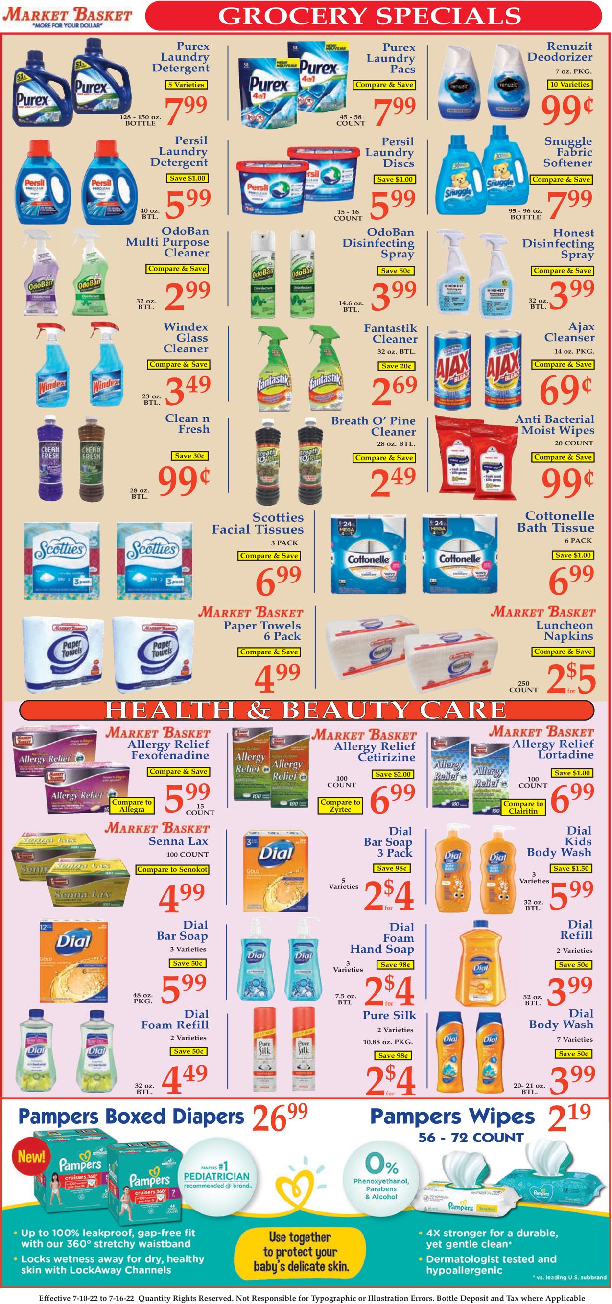 Market Basket Weekly Ad Circular - valid 07/10-07/16/2022 (Page 9)