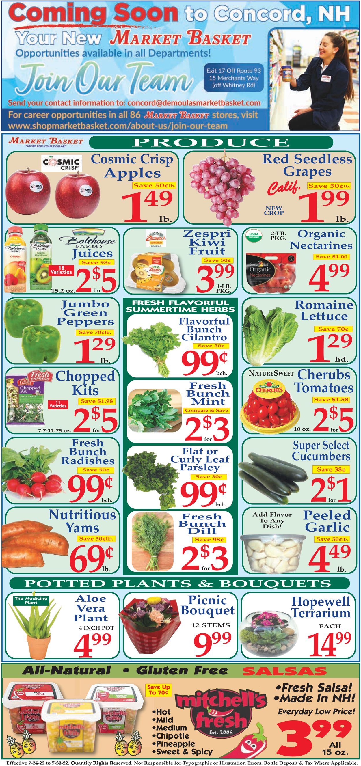 Market Basket Weekly Ad Circular - valid 07/24-07/30/2022 (Page 2)