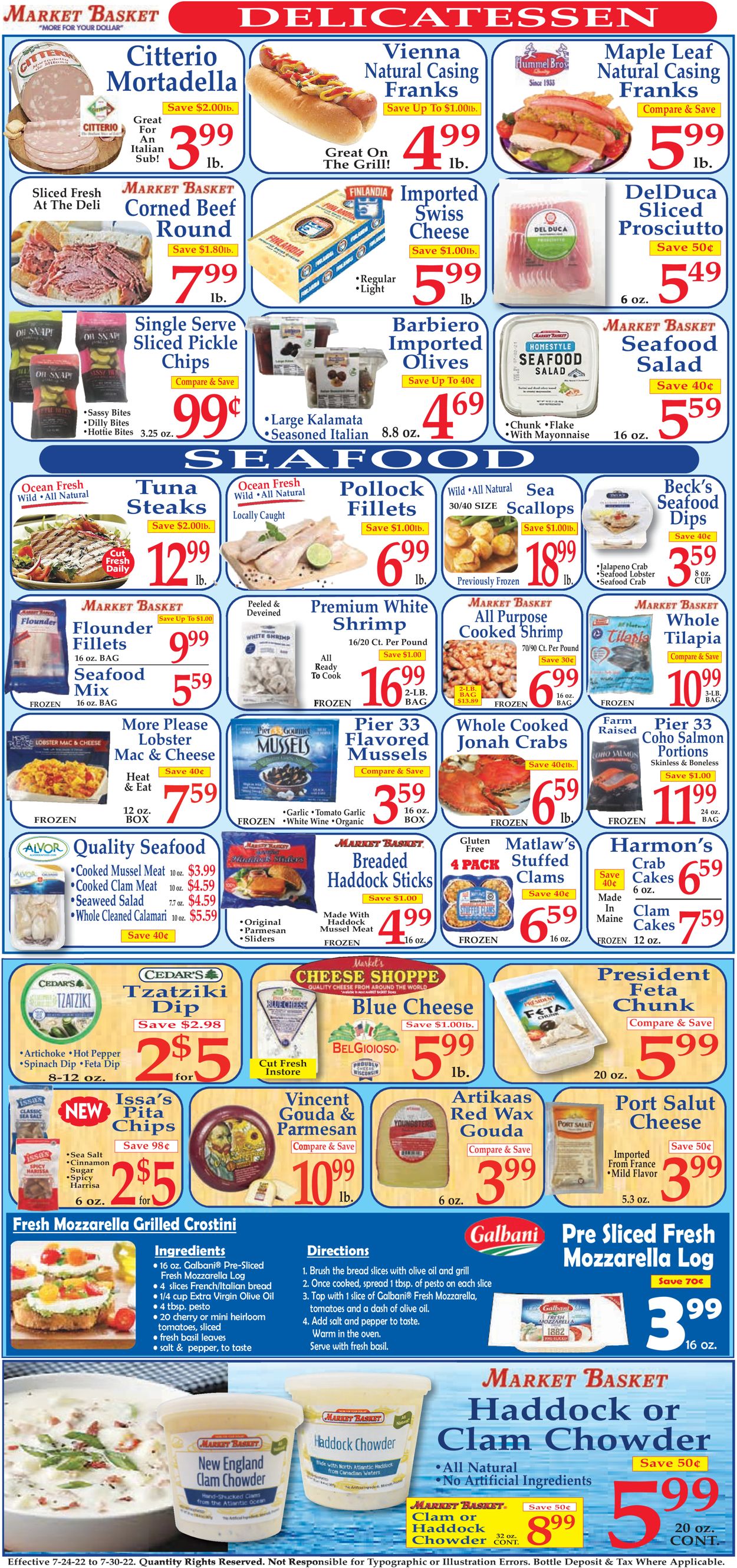 Market Basket Weekly Ad Circular - valid 07/24-07/30/2022 (Page 3)