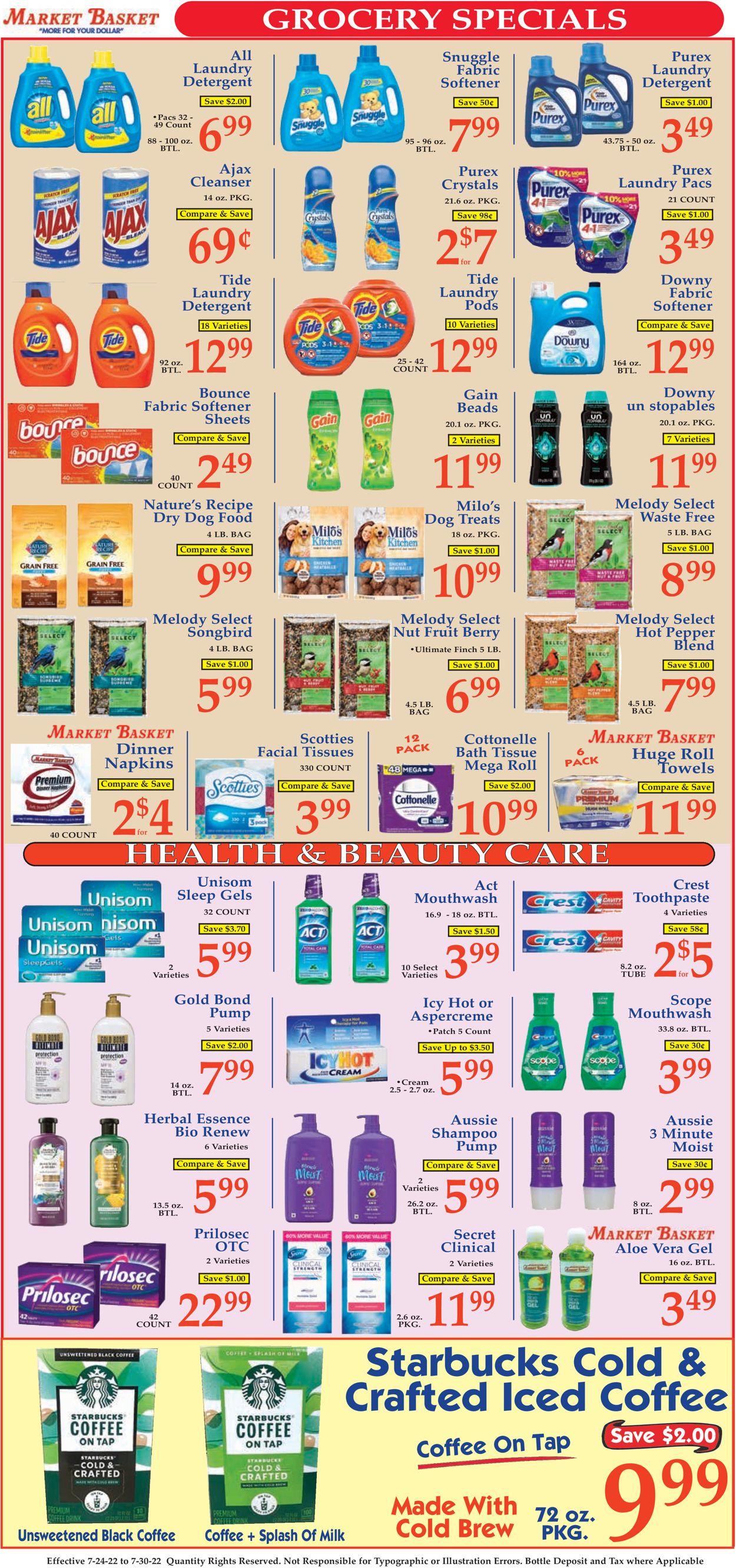 Market Basket Weekly Ad Circular - valid 07/24-07/30/2022 (Page 9)