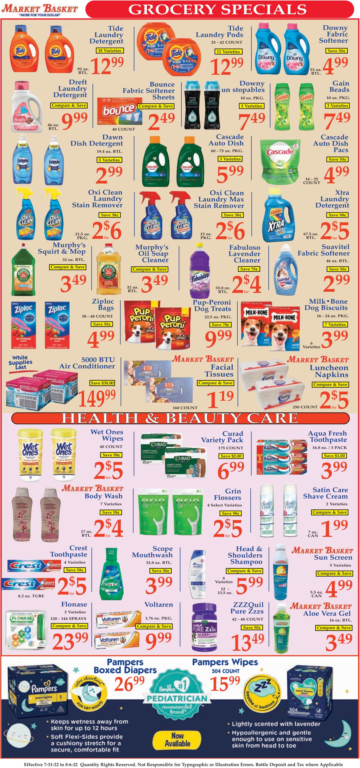 Market Basket Weekly Ad Circular - valid 07/31-08/06/2022 (Page 9)