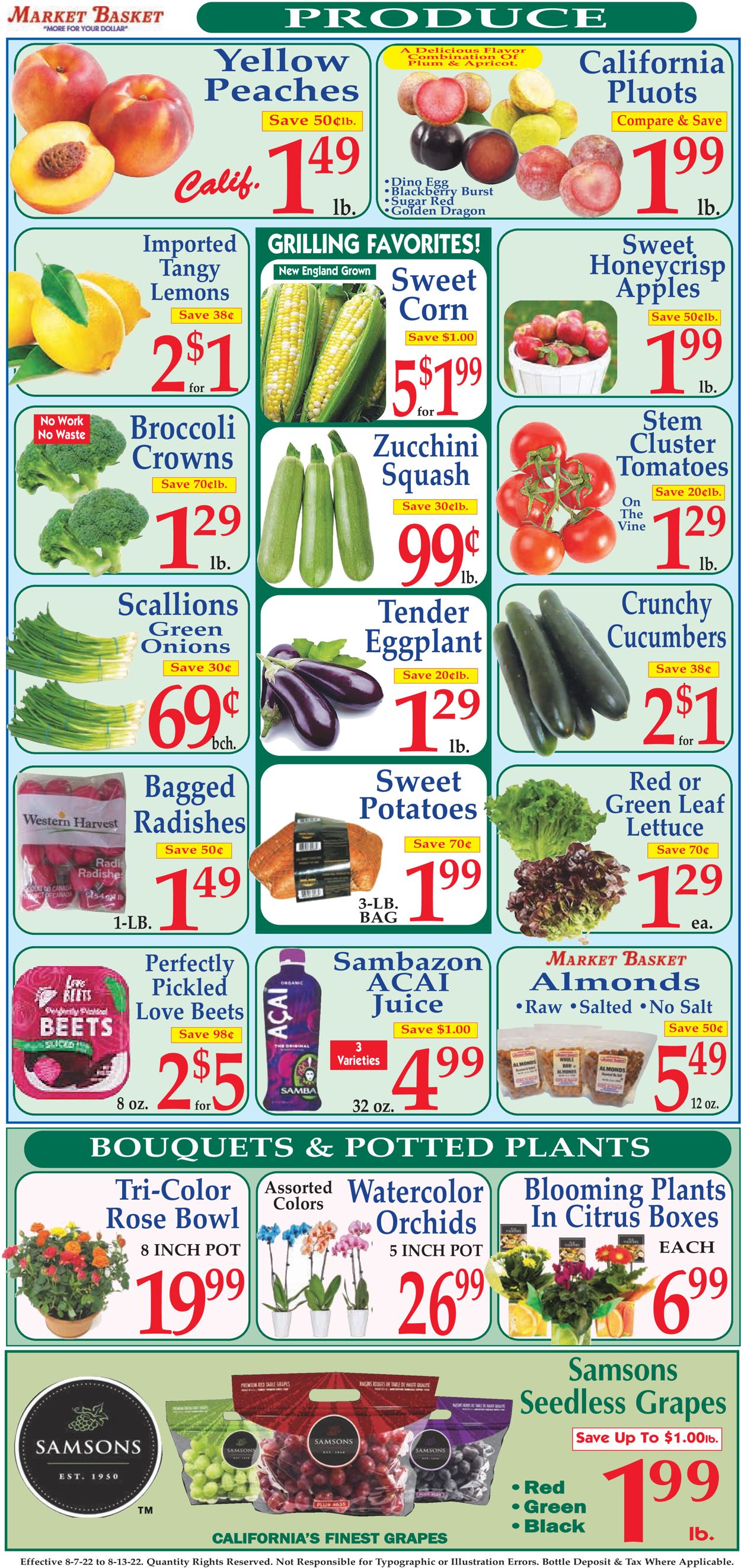 Market Basket Weekly Ad Circular - valid 08/07-08/13/2022 (Page 2)