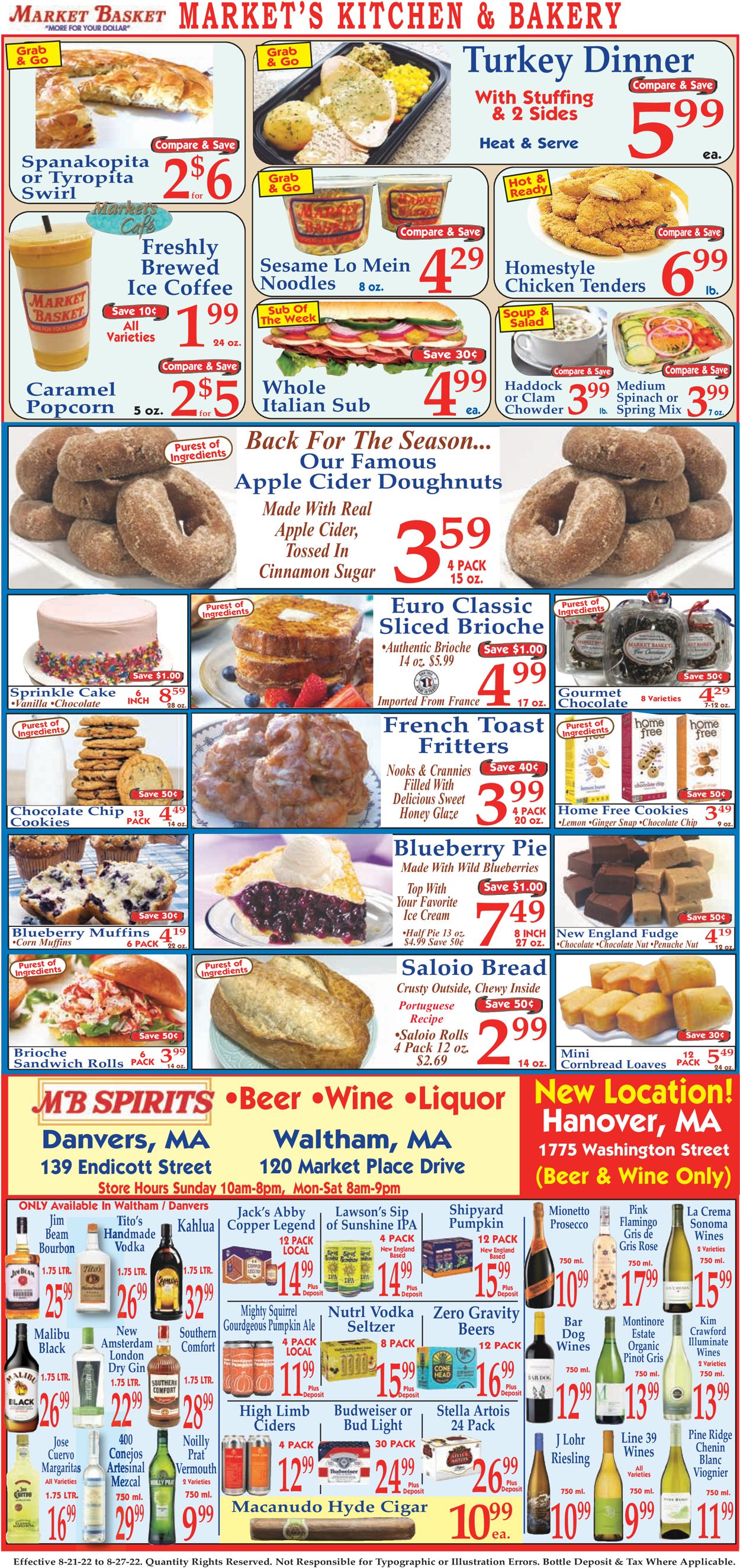 Market Basket Weekly Ad Circular - valid 08/21-08/27/2022 (Page 10)