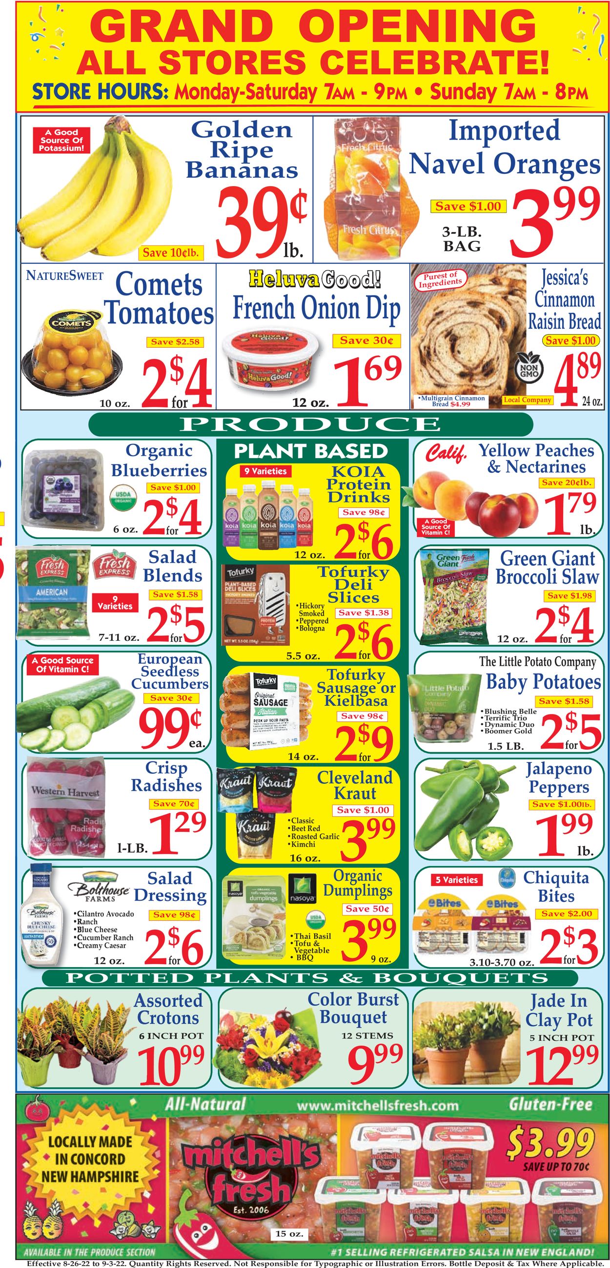 Market Basket Weekly Ad Circular - valid 08/26-09/03/2022 (Page 2)