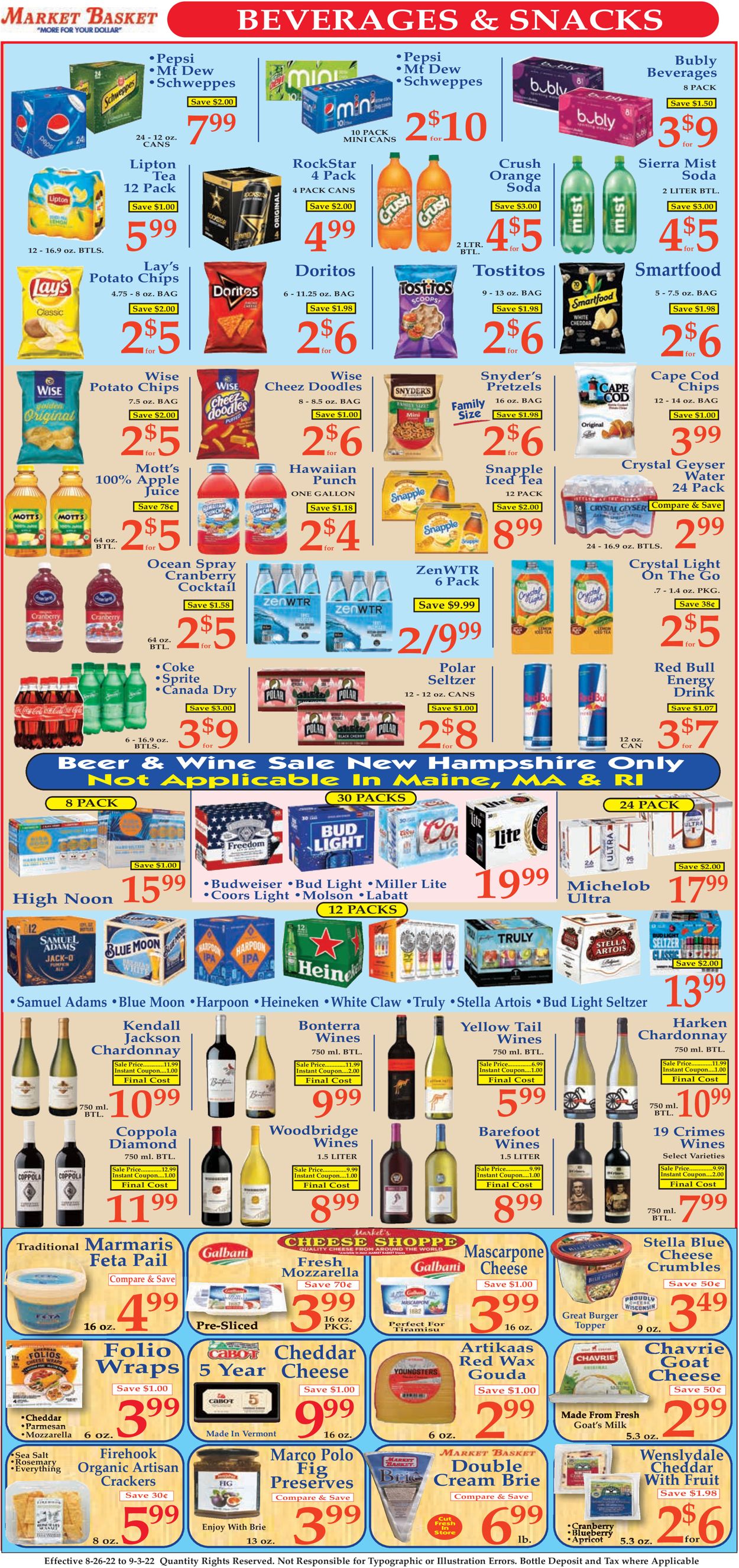 Market Basket Weekly Ad Circular - valid 08/26-09/03/2022 (Page 8)