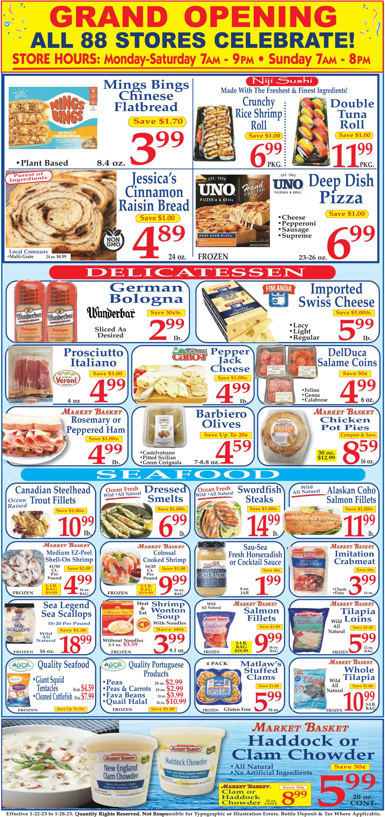 Market Basket Weekly Ad Circular - valid 01/22-01/28/2023 (Page 3)