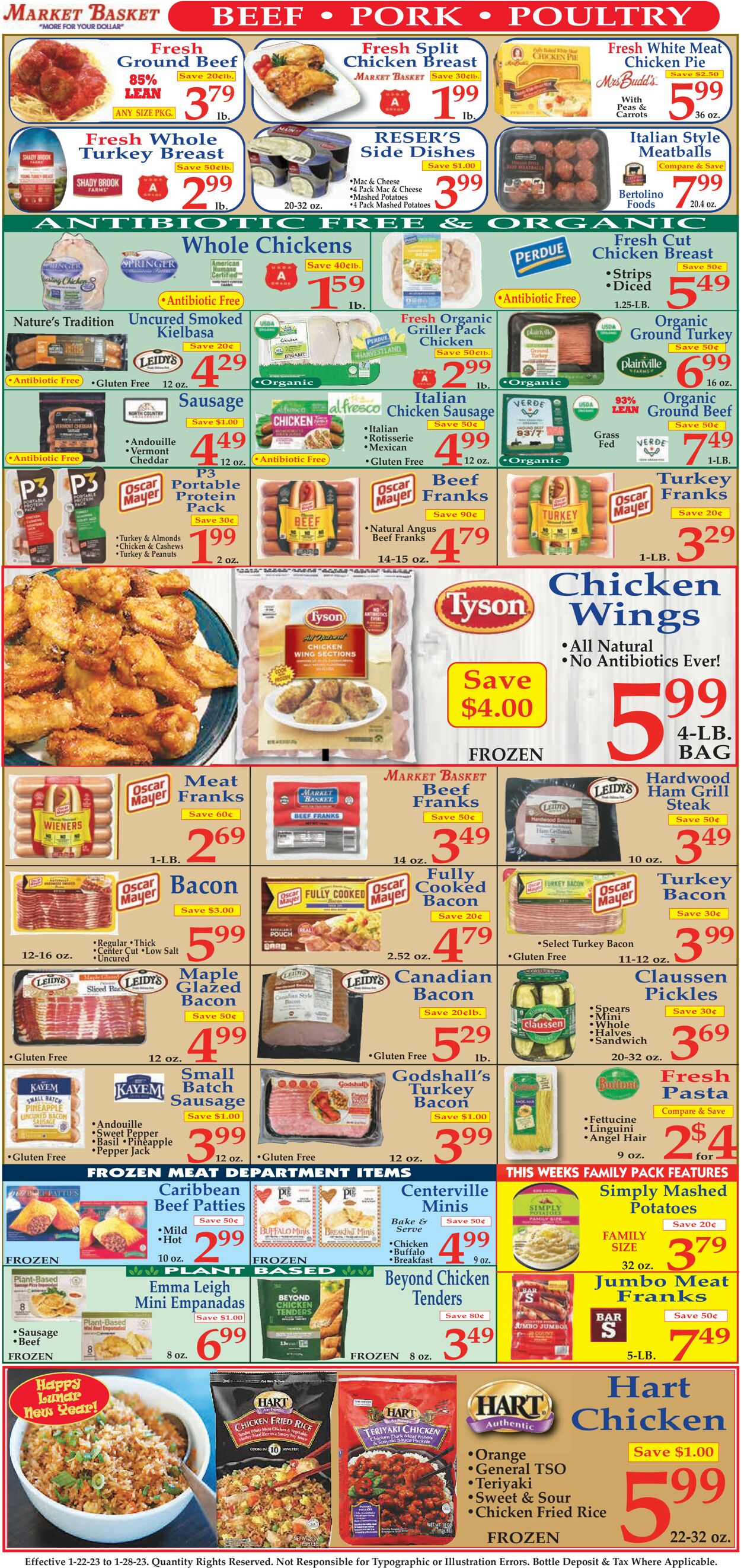 Market Basket Weekly Ad Circular - valid 01/22-01/28/2023 (Page 4)