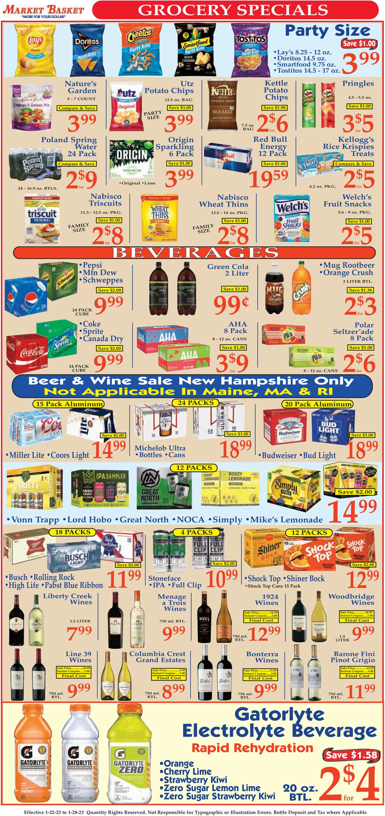 Market Basket Weekly Ad Circular - valid 01/22-01/28/2023 (Page 8)