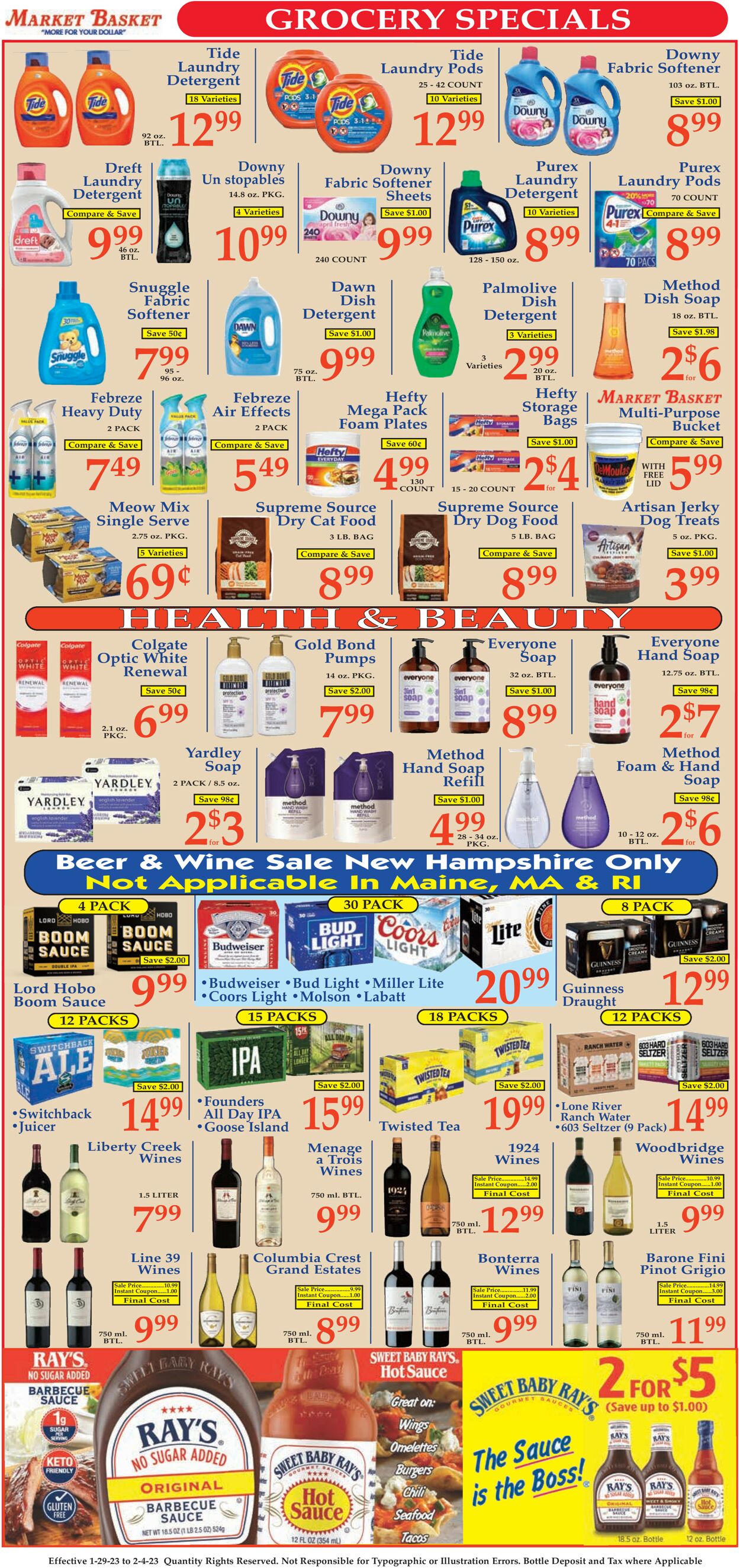 Market Basket Weekly Ad Circular - valid 01/29-02/04/2023 (Page 7)