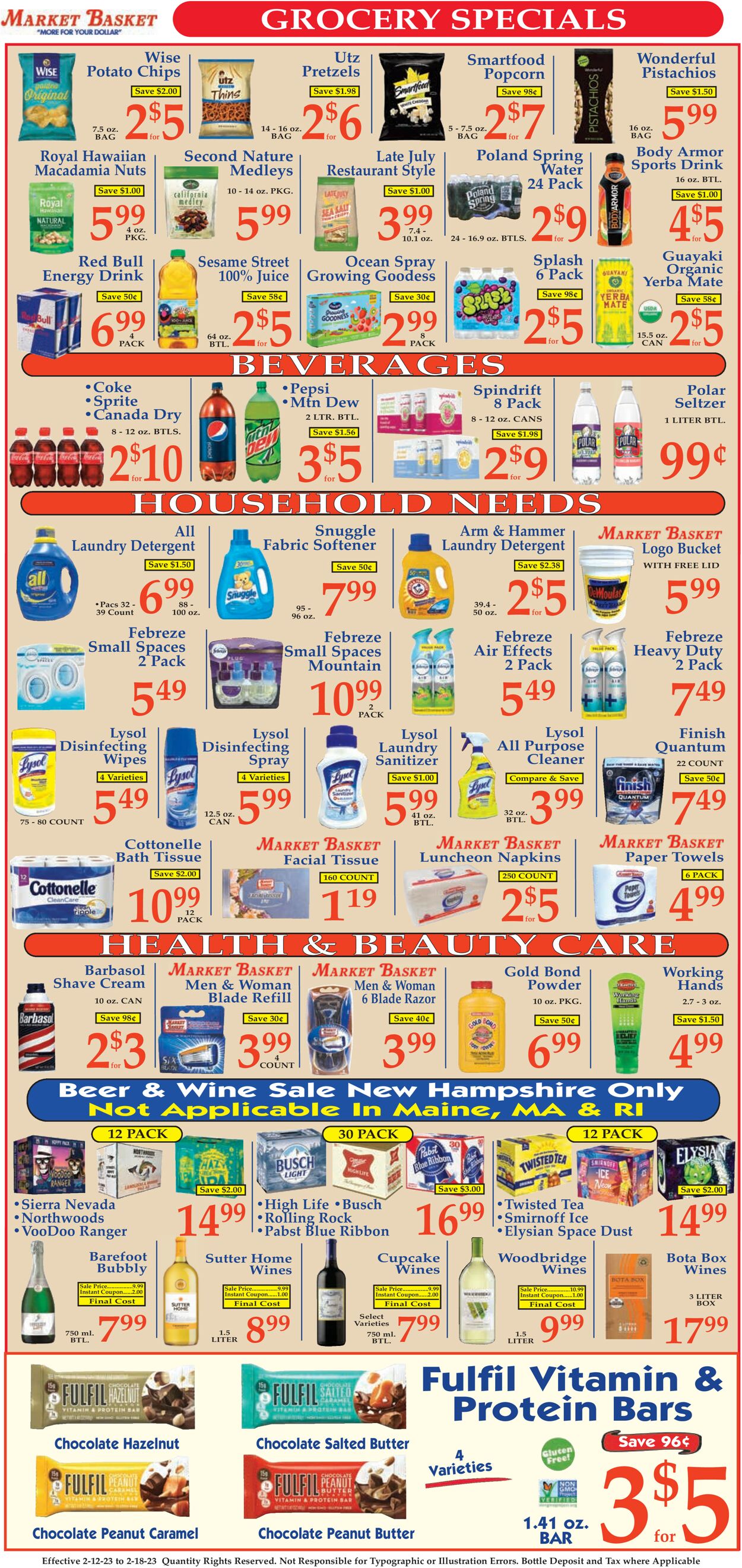 Market Basket Weekly Ad Circular - valid 02/12-02/18/2023 (Page 7)
