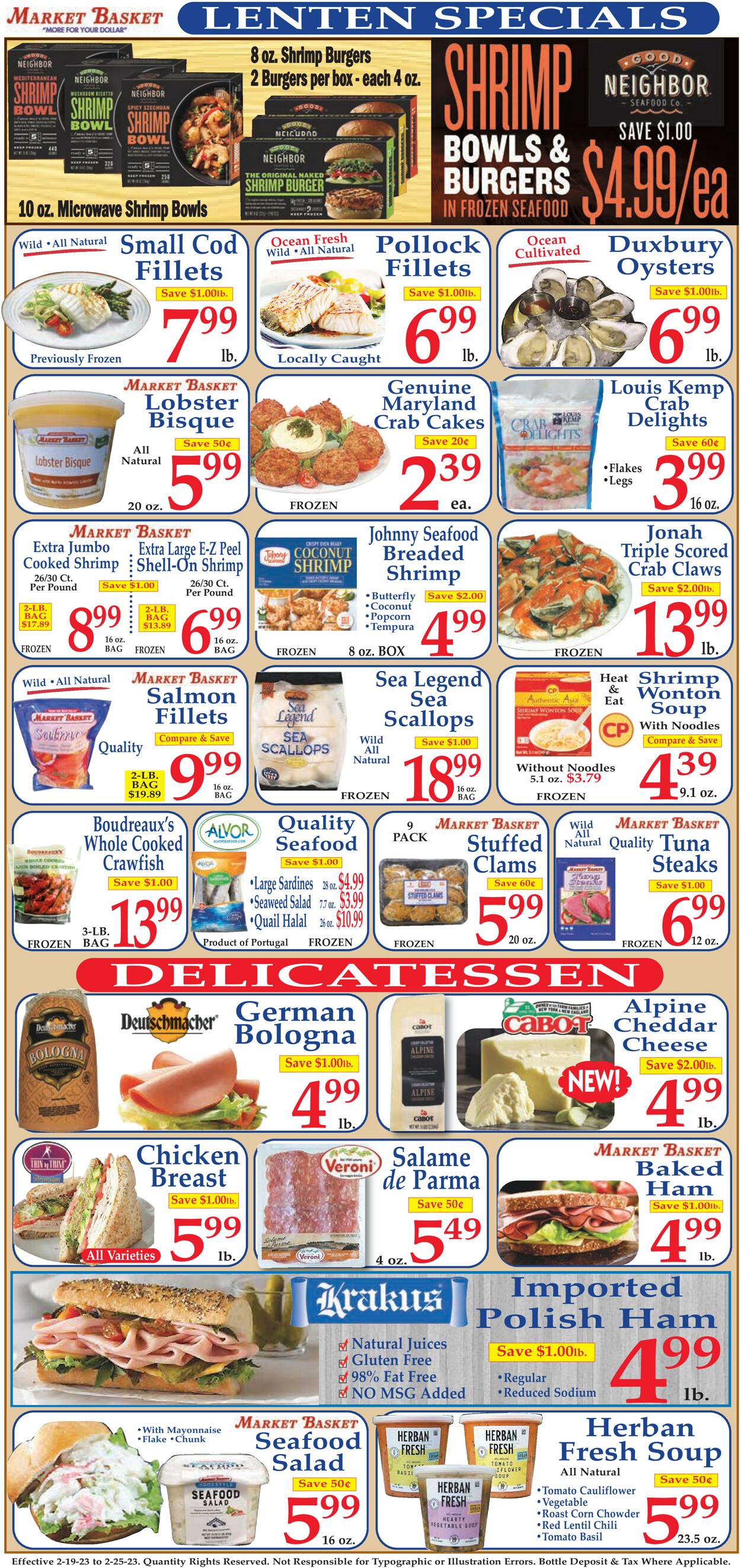 Market Basket Weekly Ad Circular - valid 02/19-02/25/2023 (Page 4)