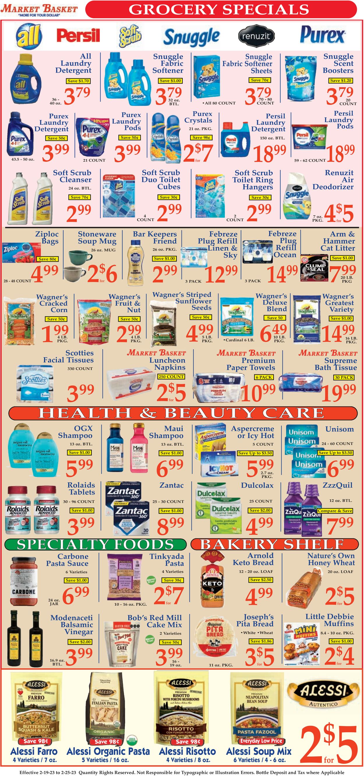 Market Basket Weekly Ad Circular - valid 02/19-02/25/2023 (Page 7)