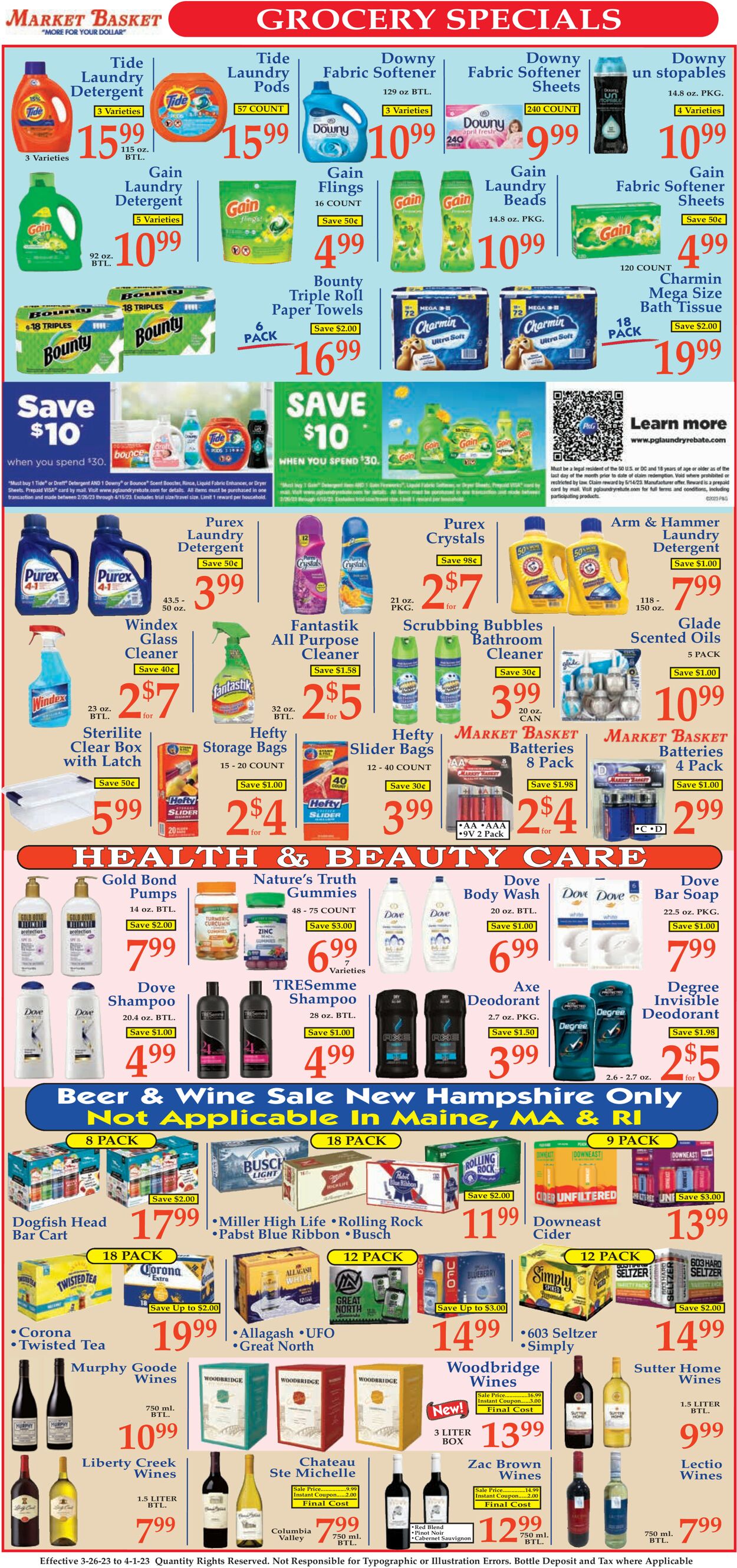 Market Basket Weekly Ad Circular - valid 03/26-04/01/2023 (Page 7)