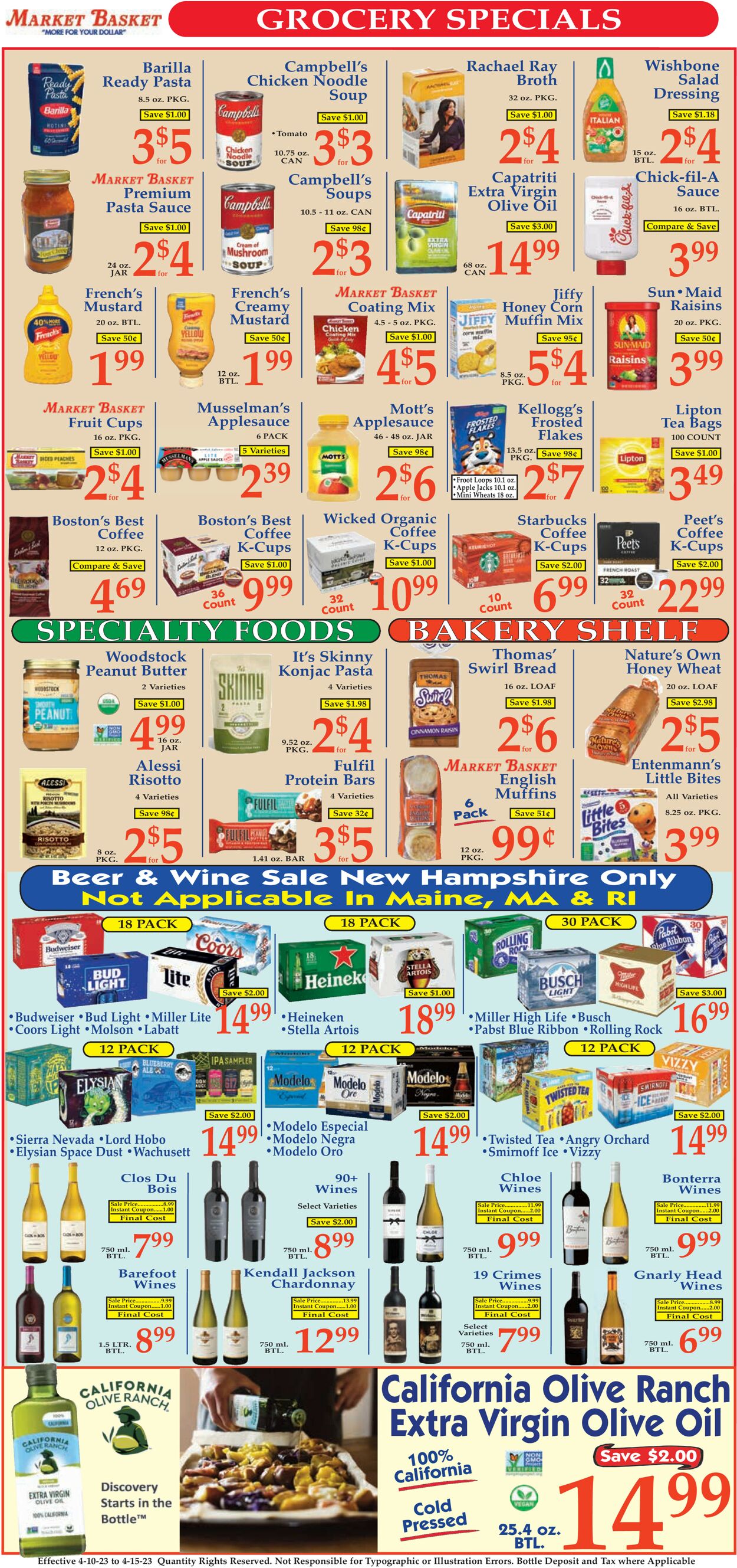 Market Basket Weekly Ad Circular - valid 04/10-04/15/2023 (Page 6)