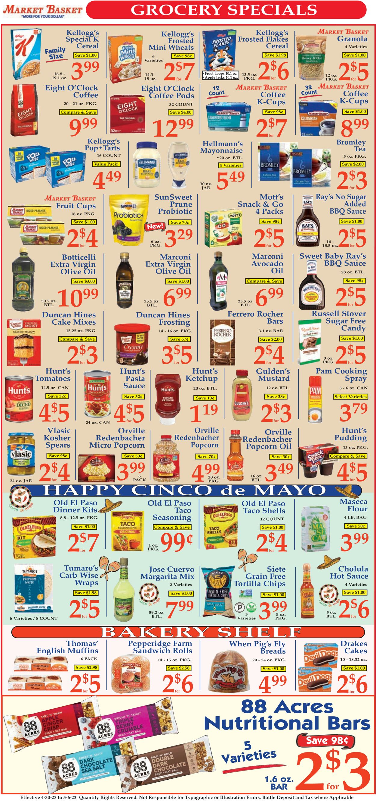 Market Basket Weekly Ad Circular - valid 04/30-05/06/2023 (Page 7)