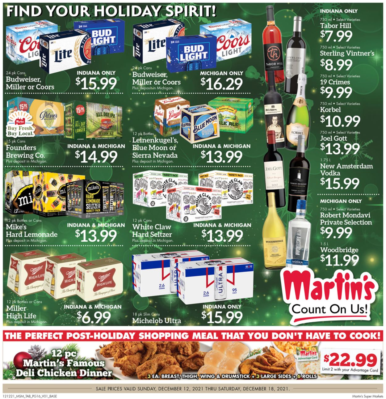 Martin’s HOLIDAY 2021 Weekly Ad Circular - valid 12/12-12/18/2021 (Page 16)