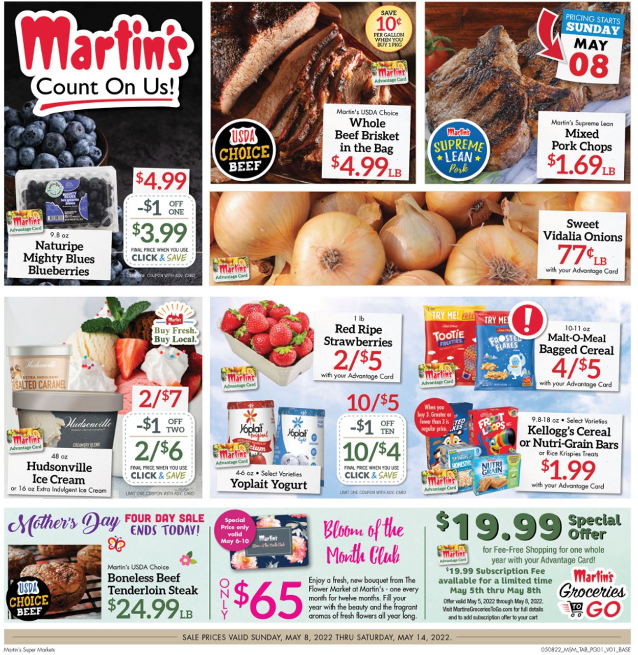 Martin’s Weekly Ad Circular - valid 05/08-05/14/2022