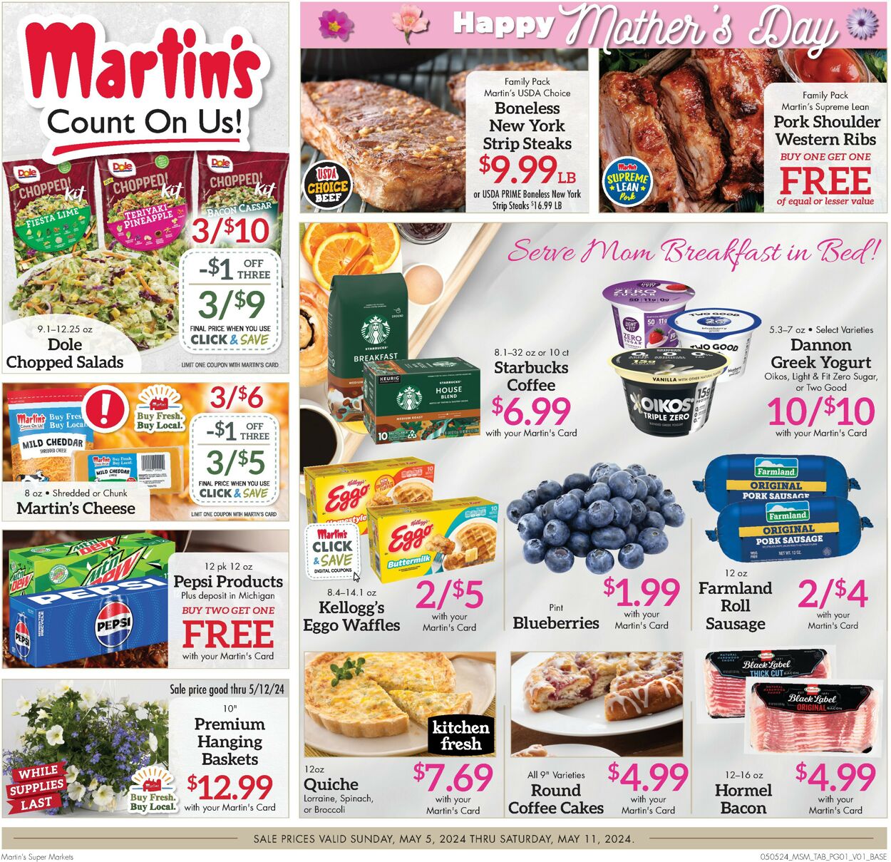 Martin’s Weekly Ad Circular - valid 05/05-05/11/2024