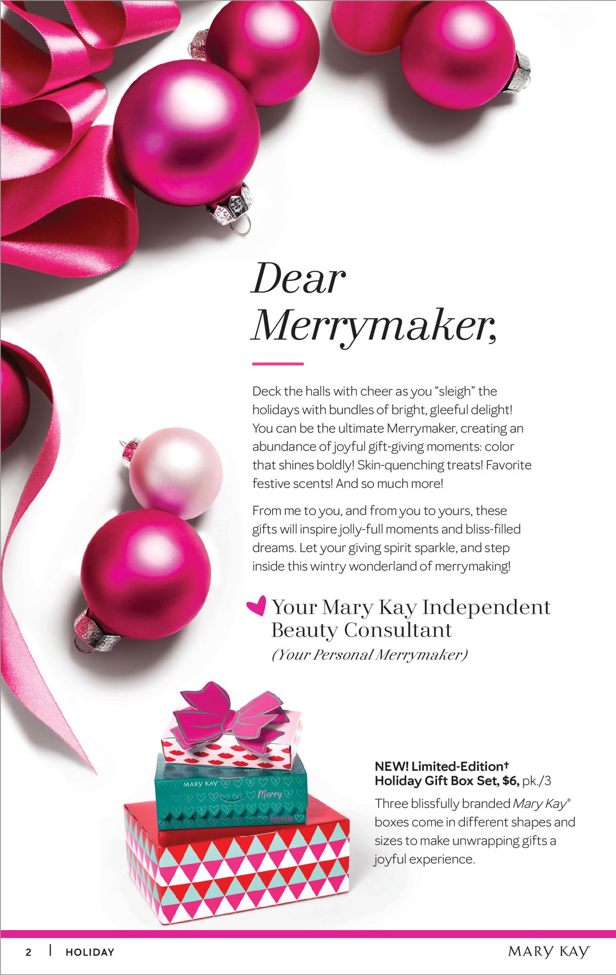 Mary Kay - Holiday Ad 2019 Weekly Ad Circular - valid 11/13-12/31/2019 (Page 2)