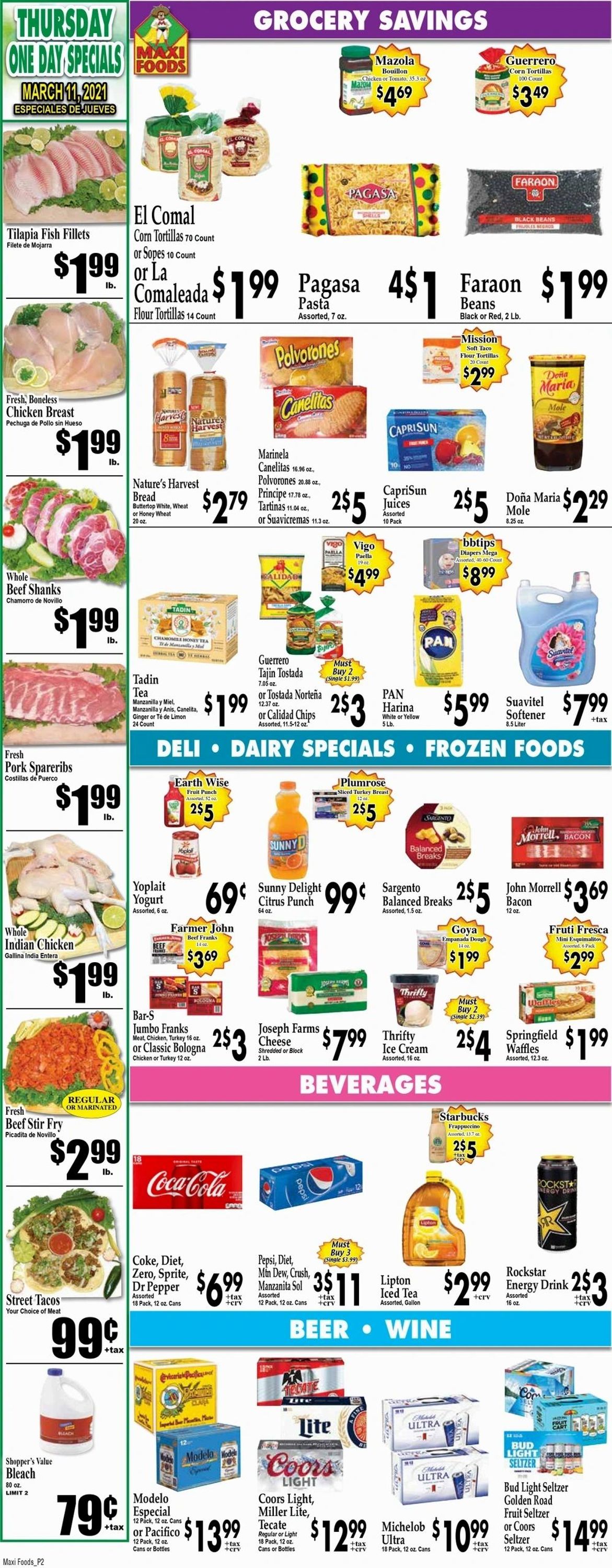 Maxi Foods Weekly Ad Circular - valid 03/10-03/16/2021 (Page 2)