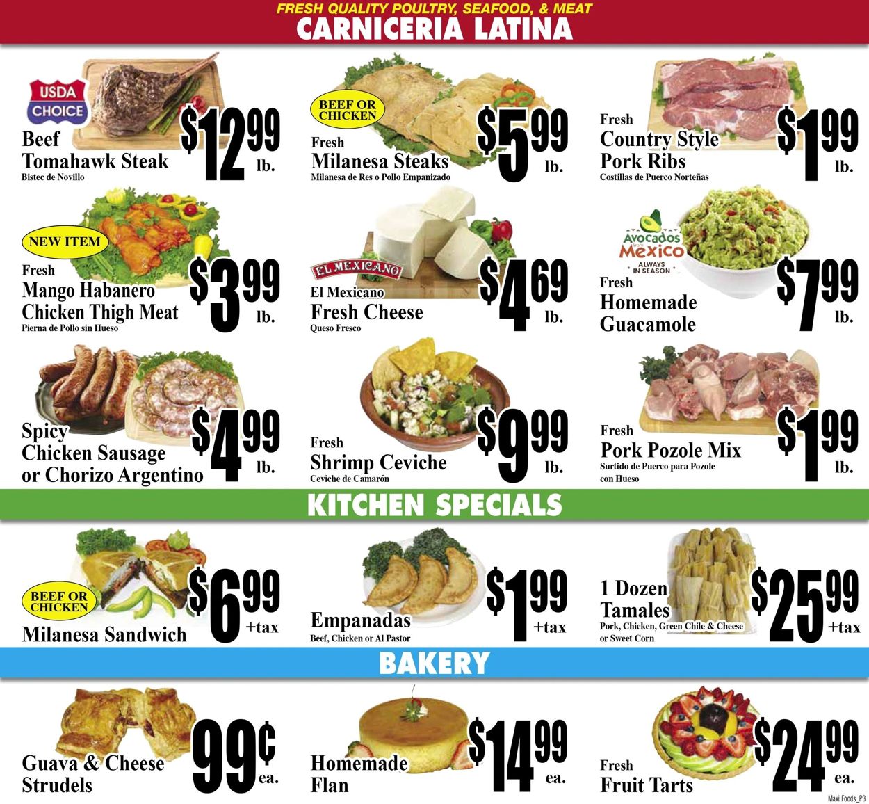 Maxi Foods EASTER 2022 Weekly Ad Circular - valid 04/13-04/19/2022 (Page 2)