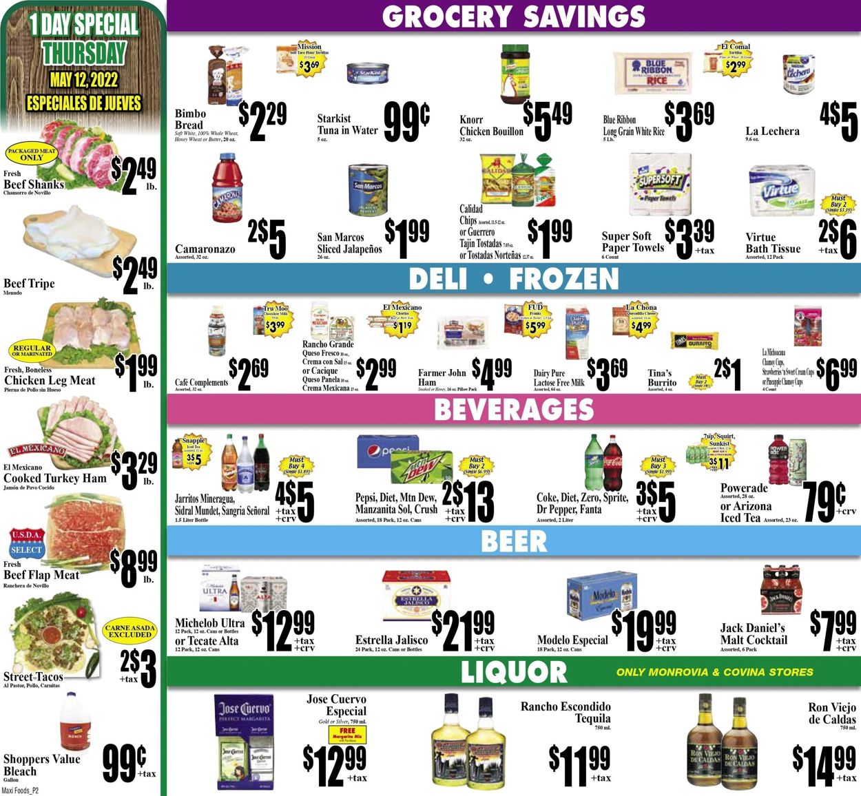Maxi Foods Weekly Ad Circular - valid 05/11-05/17/2022 (Page 3)