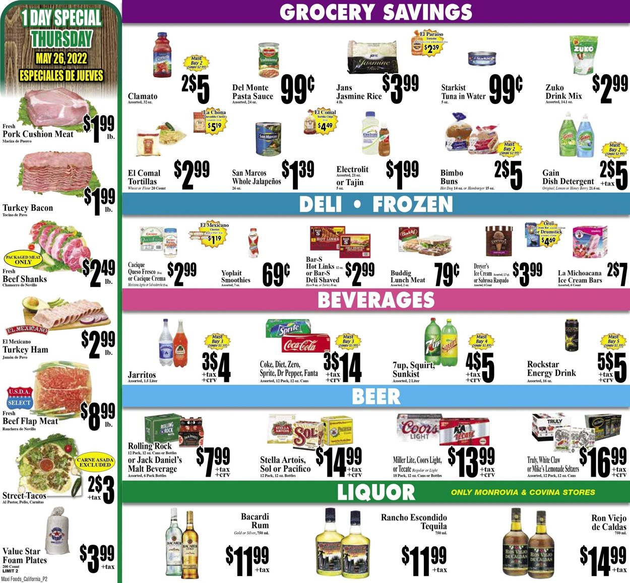 Maxi Foods Weekly Ad Circular - valid 05/25-05/31/2022 (Page 3)