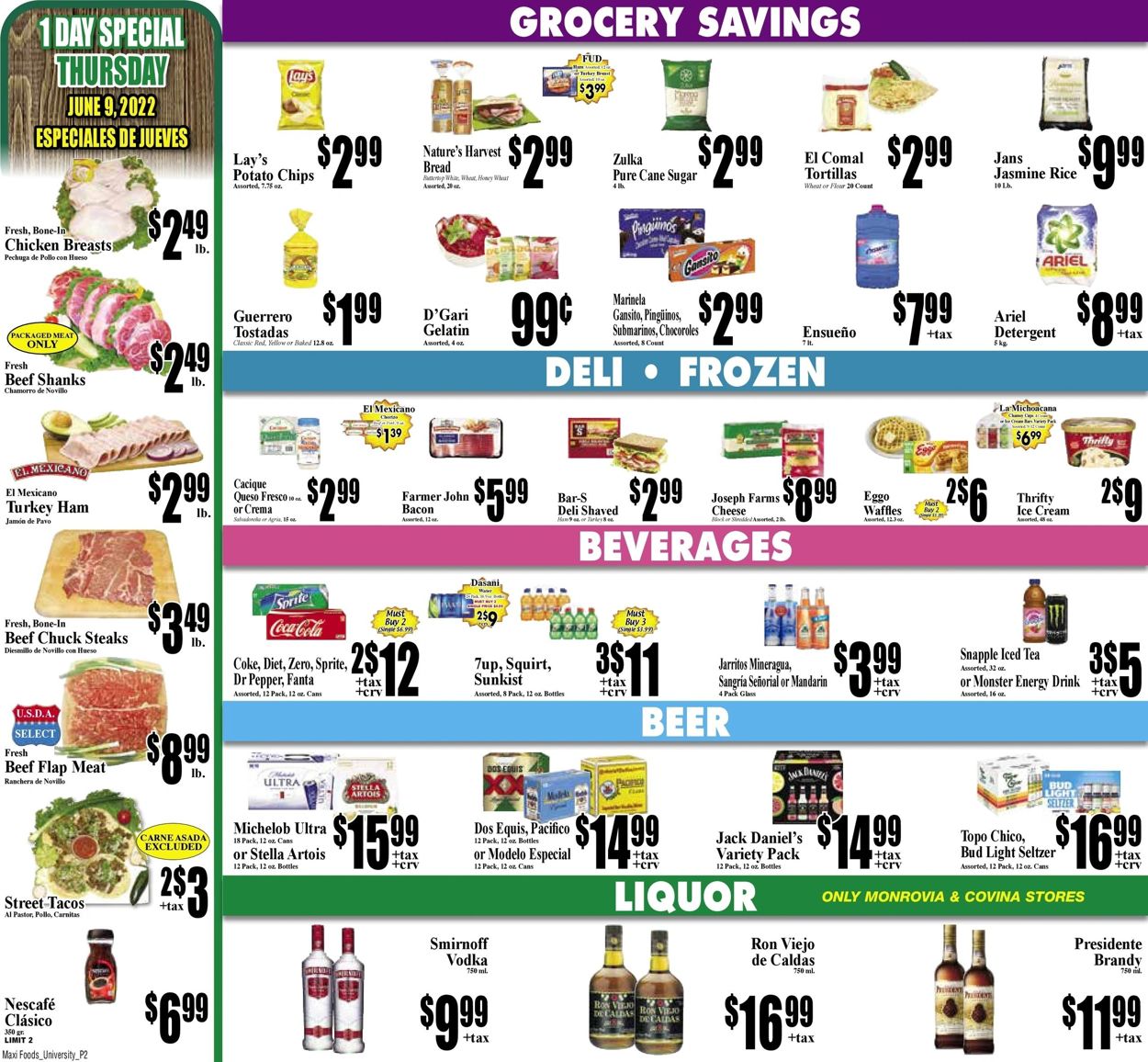 Maxi Foods Weekly Ad Circular - valid 06/08-06/14/2022 (Page 4)