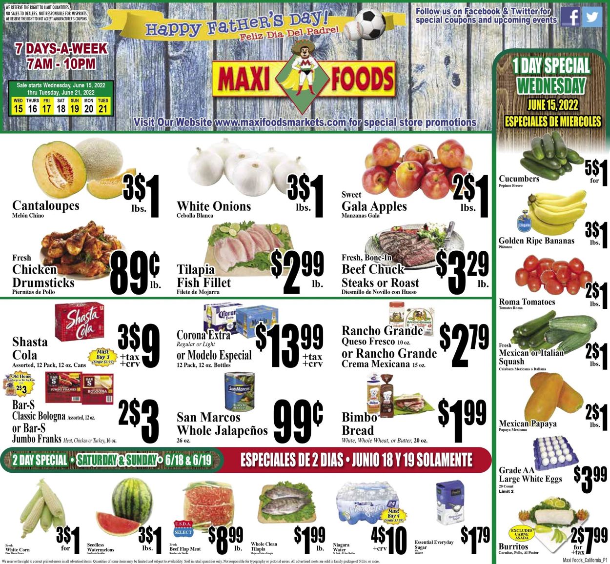 Maxi Foods Weekly Ad Circular - valid 06/15-06/21/2022 (Page 4)