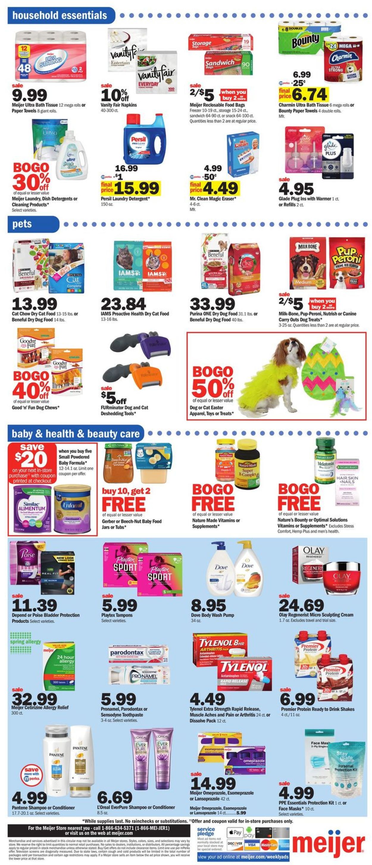 Meijer - Easter 2021 ad Weekly Ad Circular - valid 03/28-04/03/2021 (Page 14)