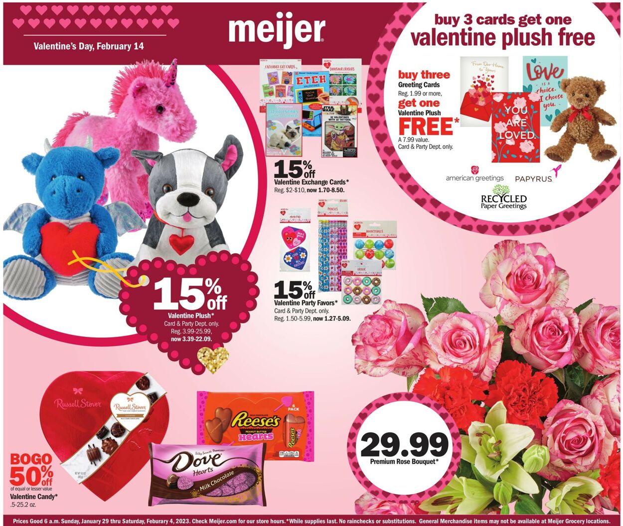 Meijer Weekly Ad Circular - valid 01/29-02/04/2023