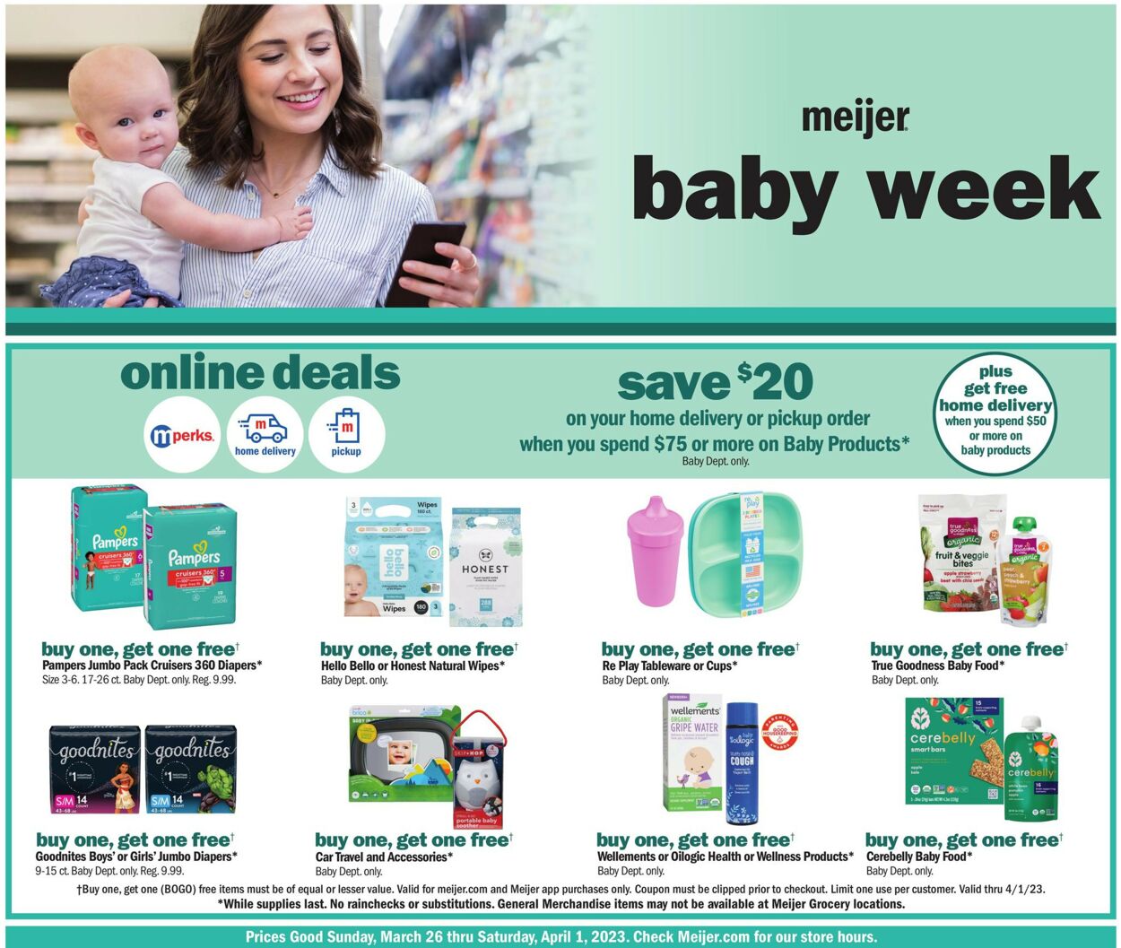Meijer Weekly Ad Circular - valid 03/26-04/01/2023