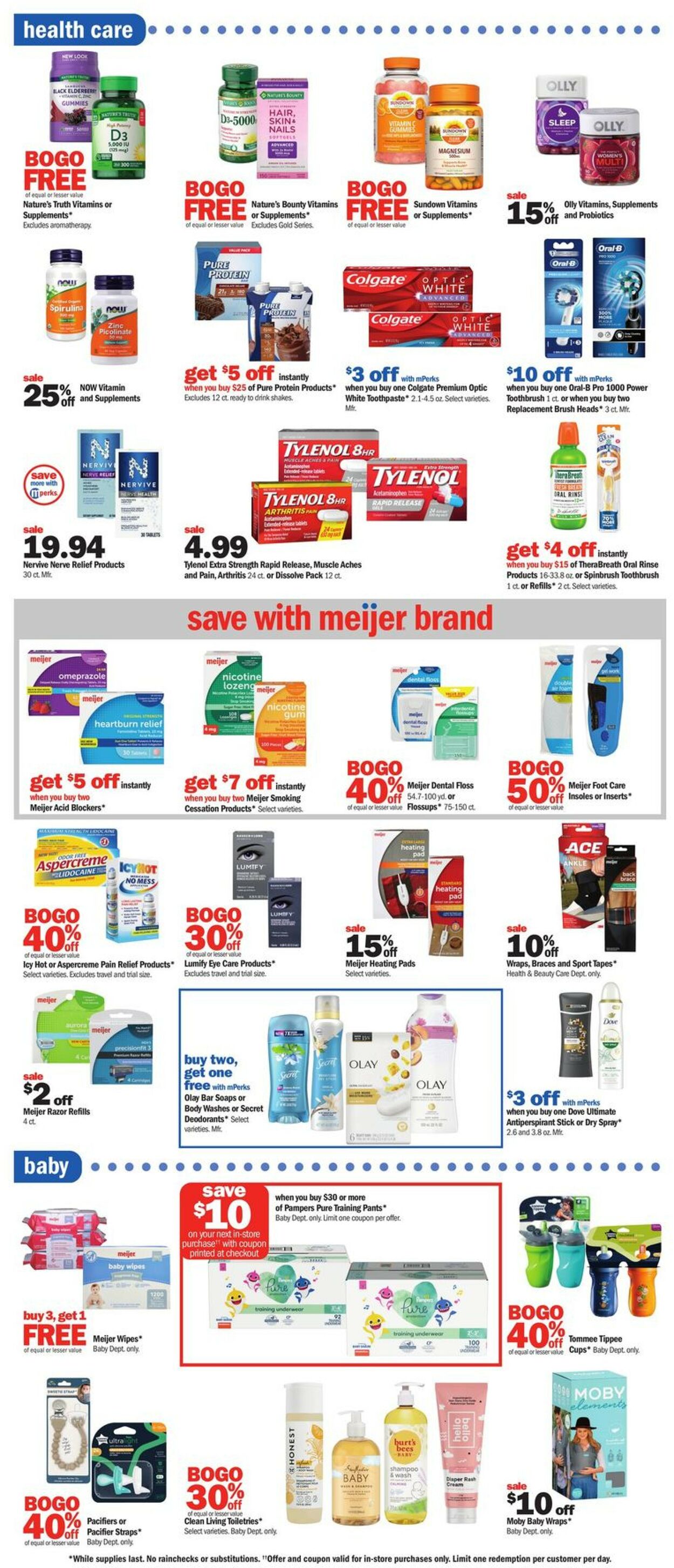 Meijer Weekly Ad Circular - valid 03/26-04/01/2023 (Page 19)