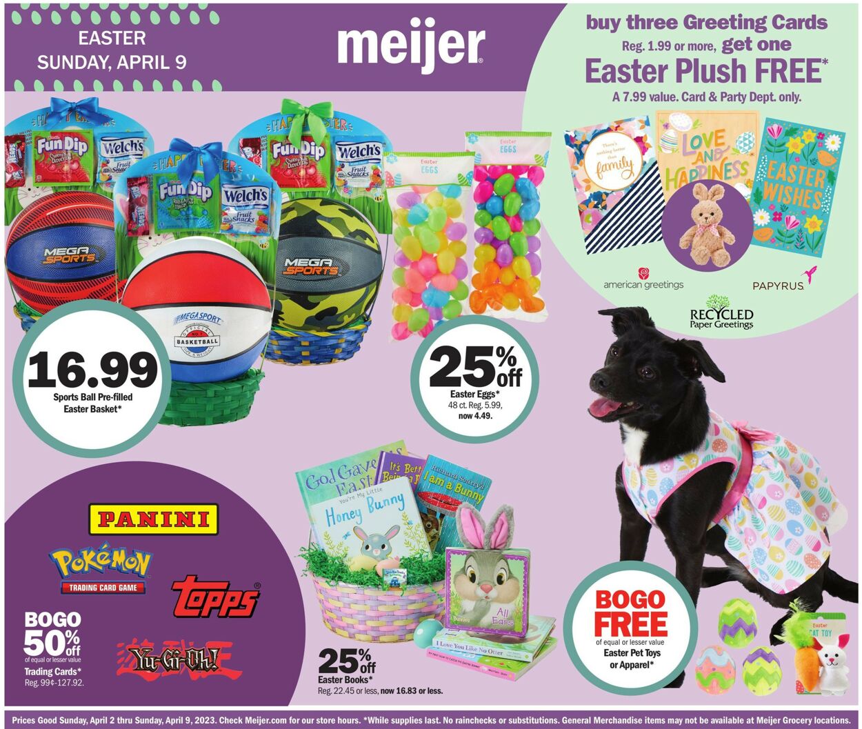 Meijer Weekly Ad Circular - valid 04/02-04/09/2023