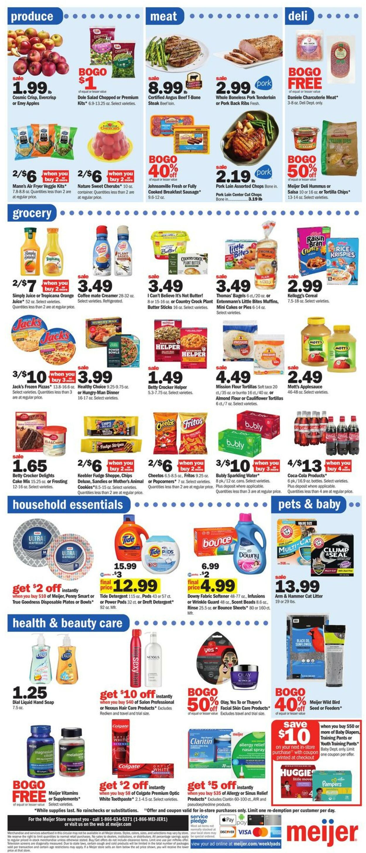 Meijer Weekly Ad Circular - valid 04/09-04/15/2023 (Page 4)