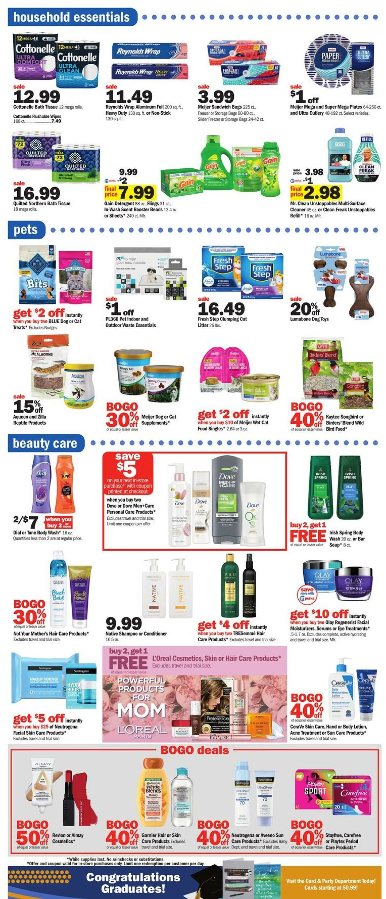 Meijer Weekly Ad Circular - valid 04/30-05/06/2023 (Page 15)