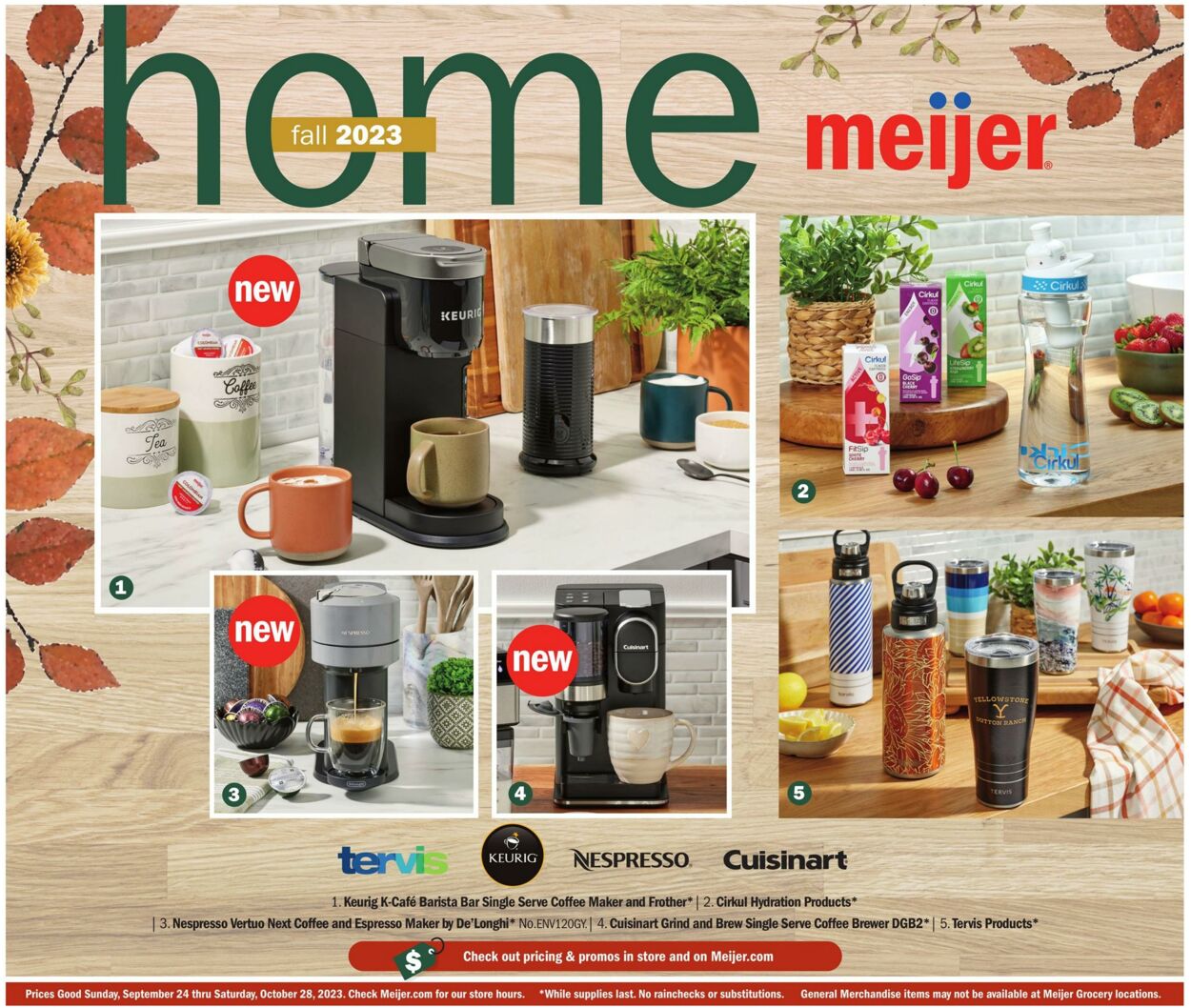 Meijer Weekly Ad Circular - valid 09/24-10/28/2023