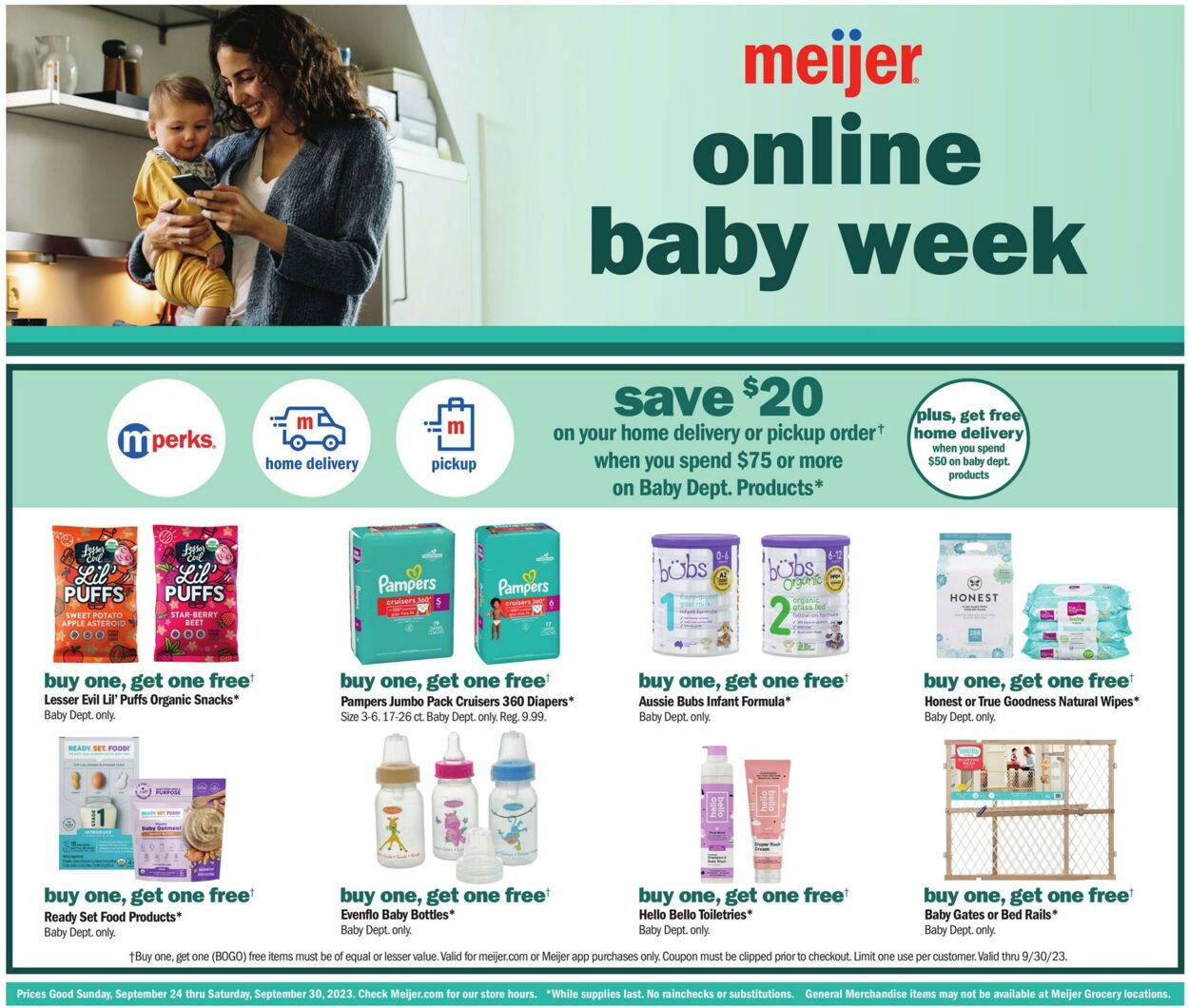 Meijer Weekly Ad Circular - valid 09/24-09/30/2023