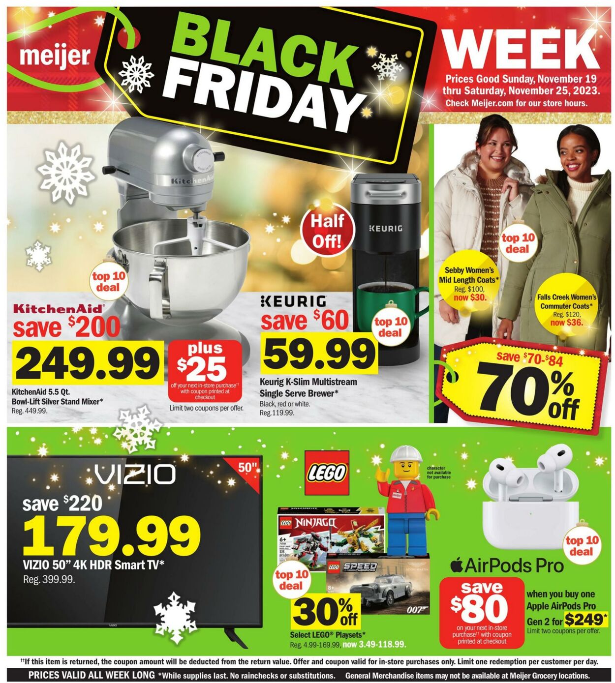 Meijer Weekly Ad Circular - valid 11/19-11/25/2023