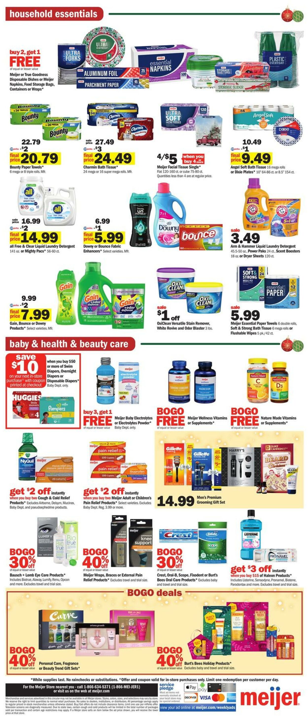 Meijer Weekly Ad Circular - valid 11/26-12/02/2023 (Page 14)