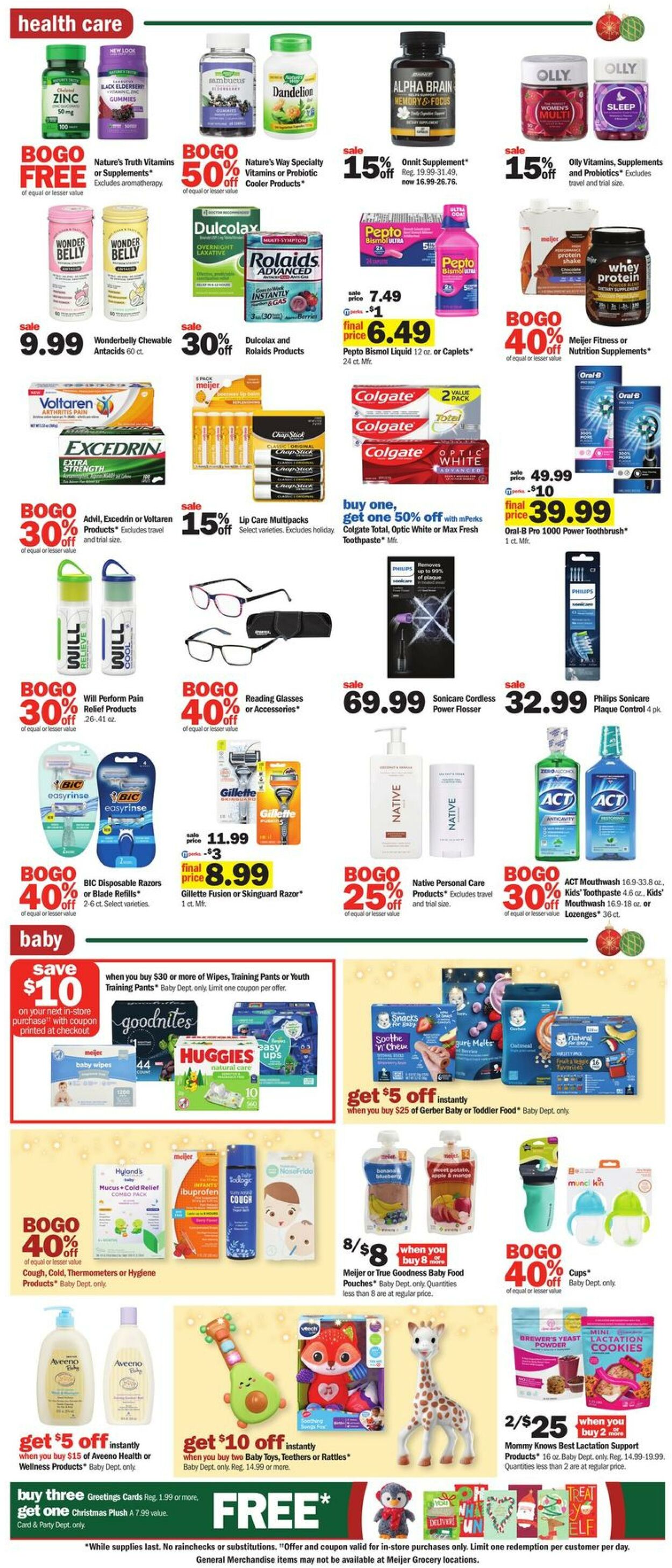 Meijer Weekly Ad Circular - valid 11/26-12/02/2023 (Page 16)