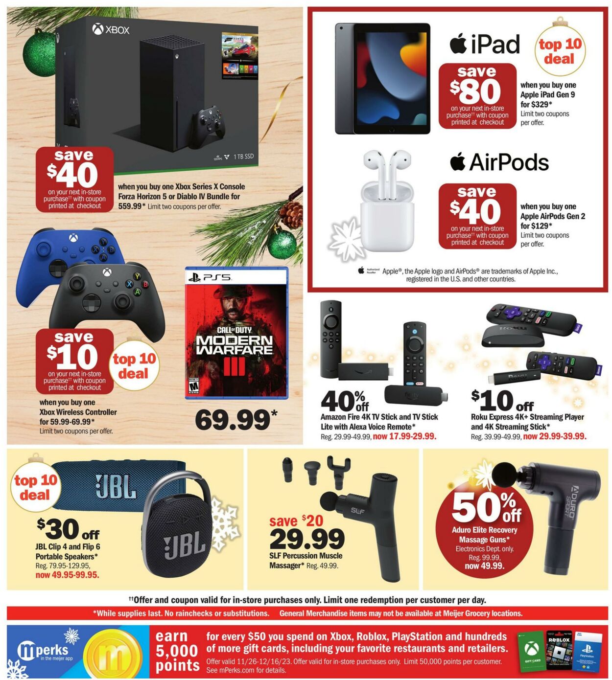 Meijer Weekly Ad Circular - valid 12/03-12/09/2023 (Page 8)