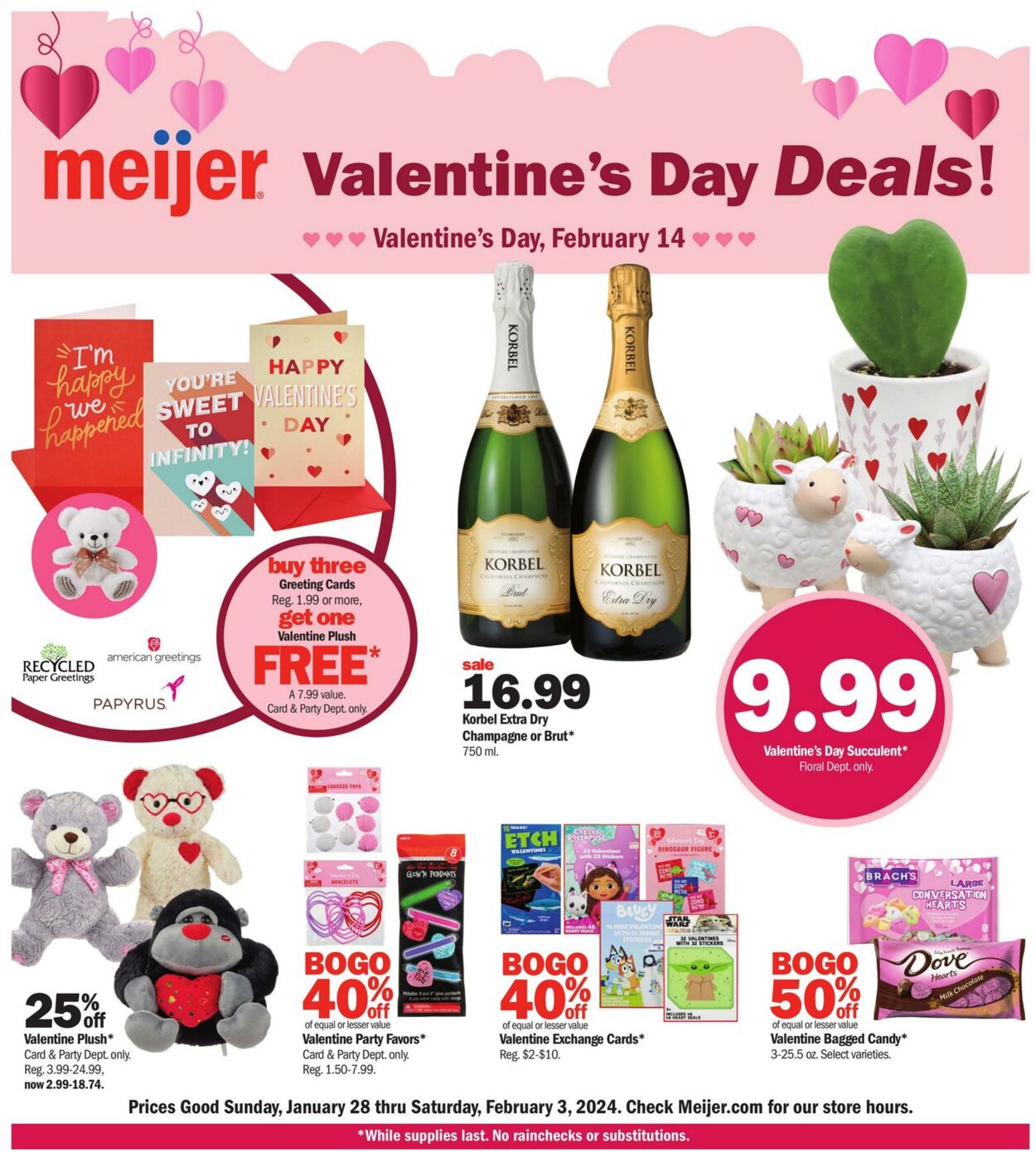 Meijer Weekly Ad Circular - valid 01/28-02/03/2024