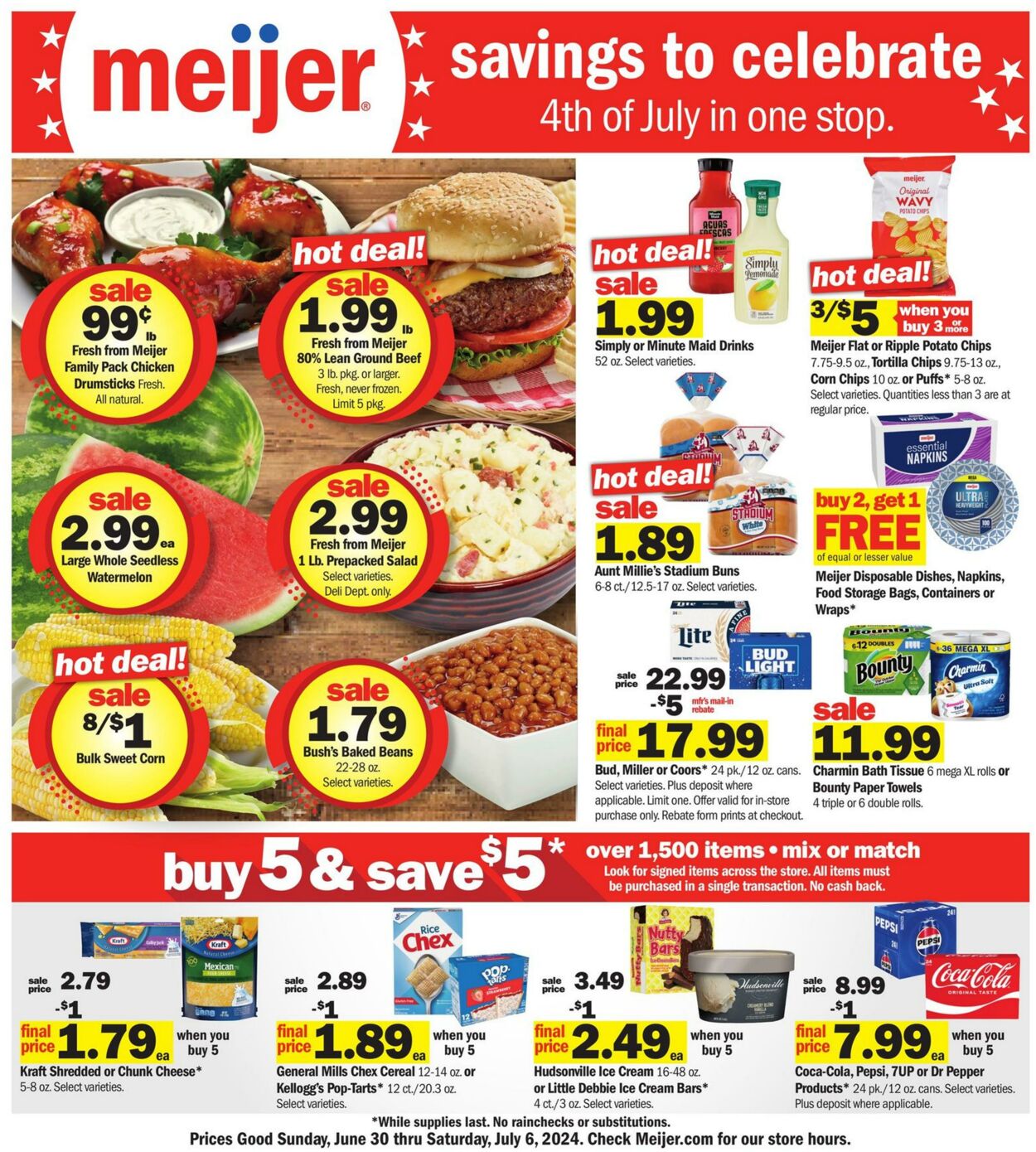 Meijer Weekly Ad Circular - valid 06/30-07/06/2024