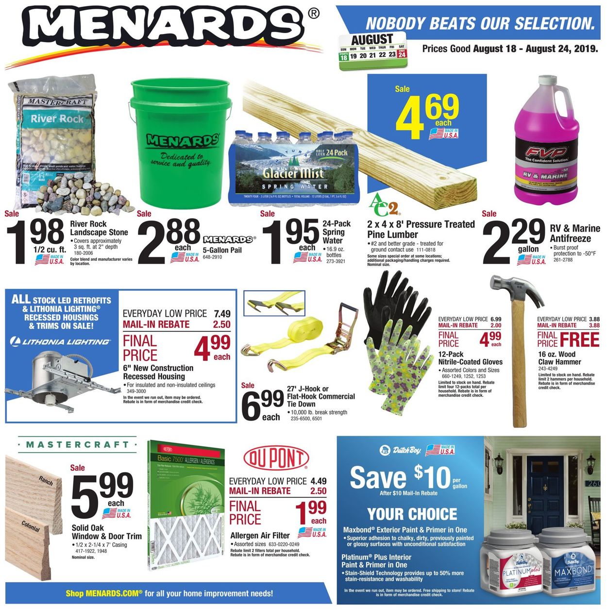Menards Weekly Ad Circular - valid 08/18-08/24/2019 (Page 3)
