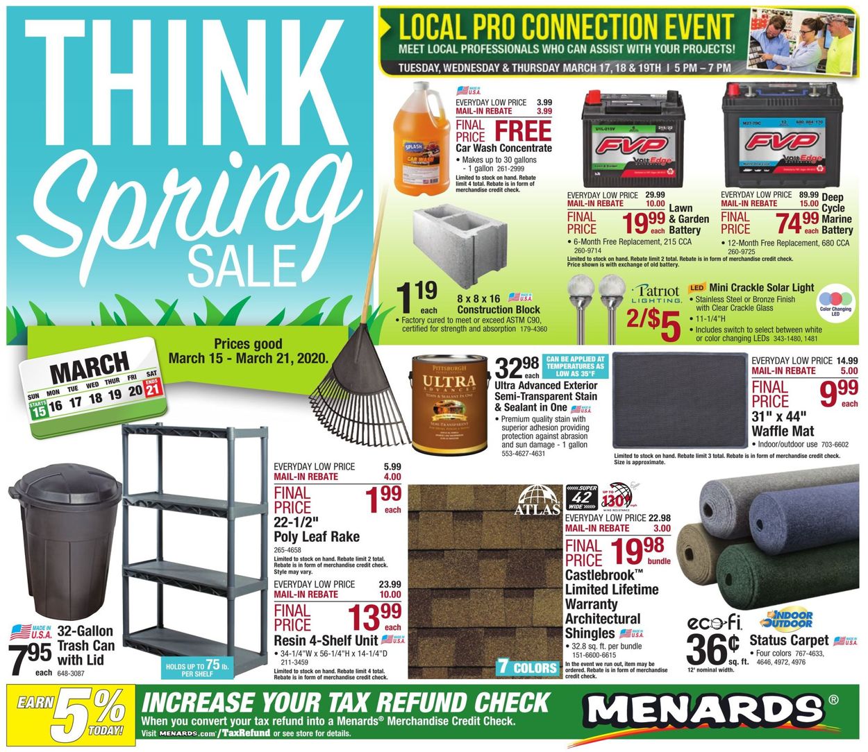 Menards Weekly Ad Circular - valid 03/15-03/21/2020 (Page 5)