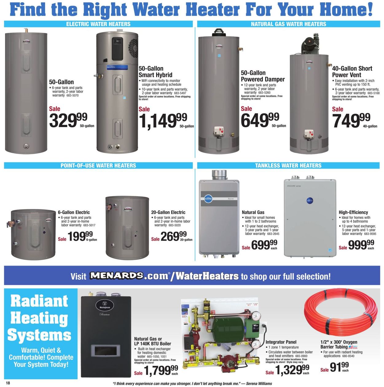 Menards Project Day Sale 2021 Weekly Ad Circular - valid 01/03-01/16/2021 (Page 18)