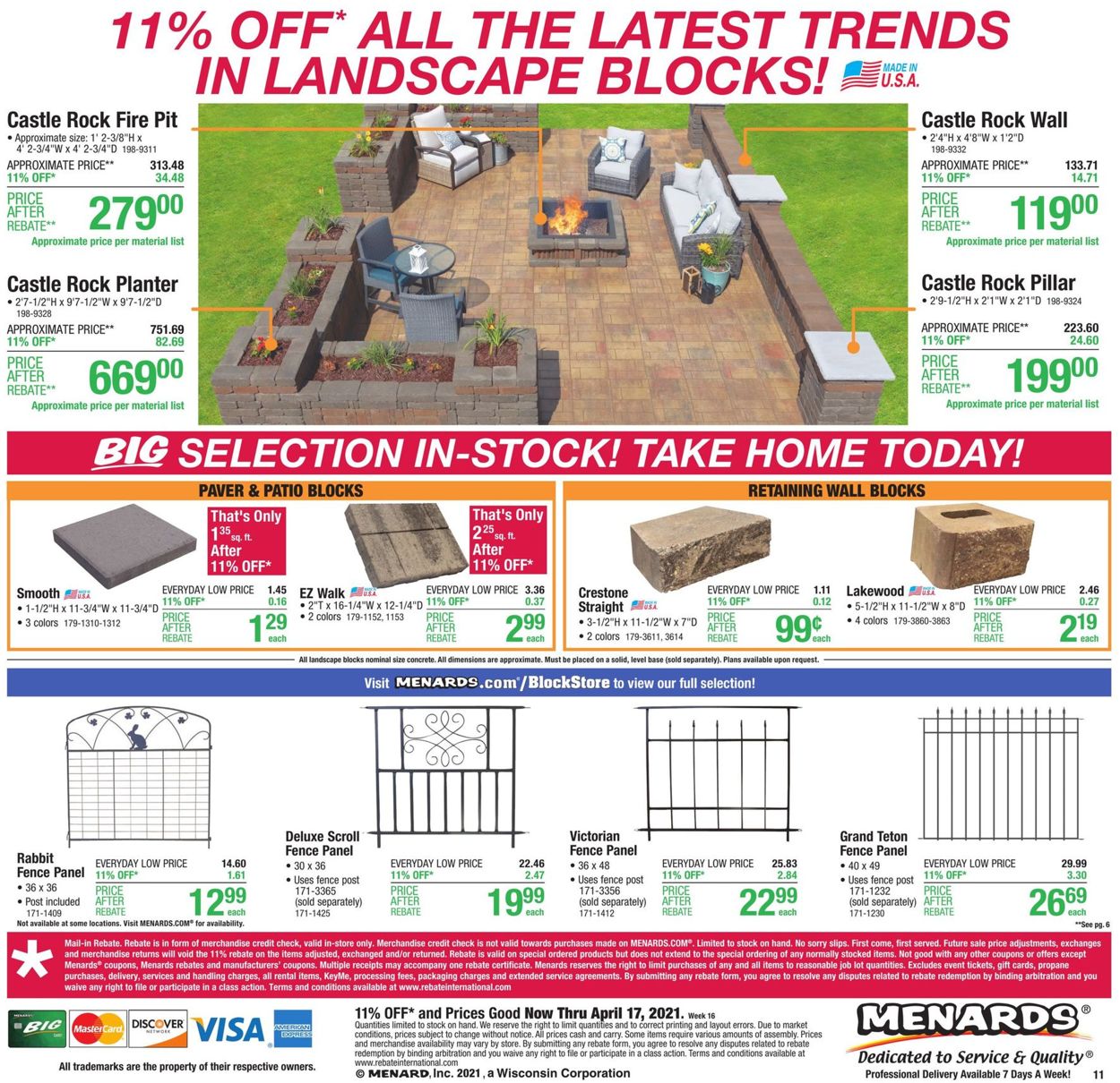 Menards Weekly Ad Circular - valid 04/11-04/17/2021 (Page 13)