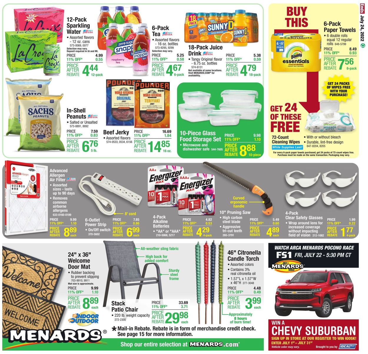 Menards Weekly Ad Circular - valid 07/14-07/24/2022 (Page 23)
